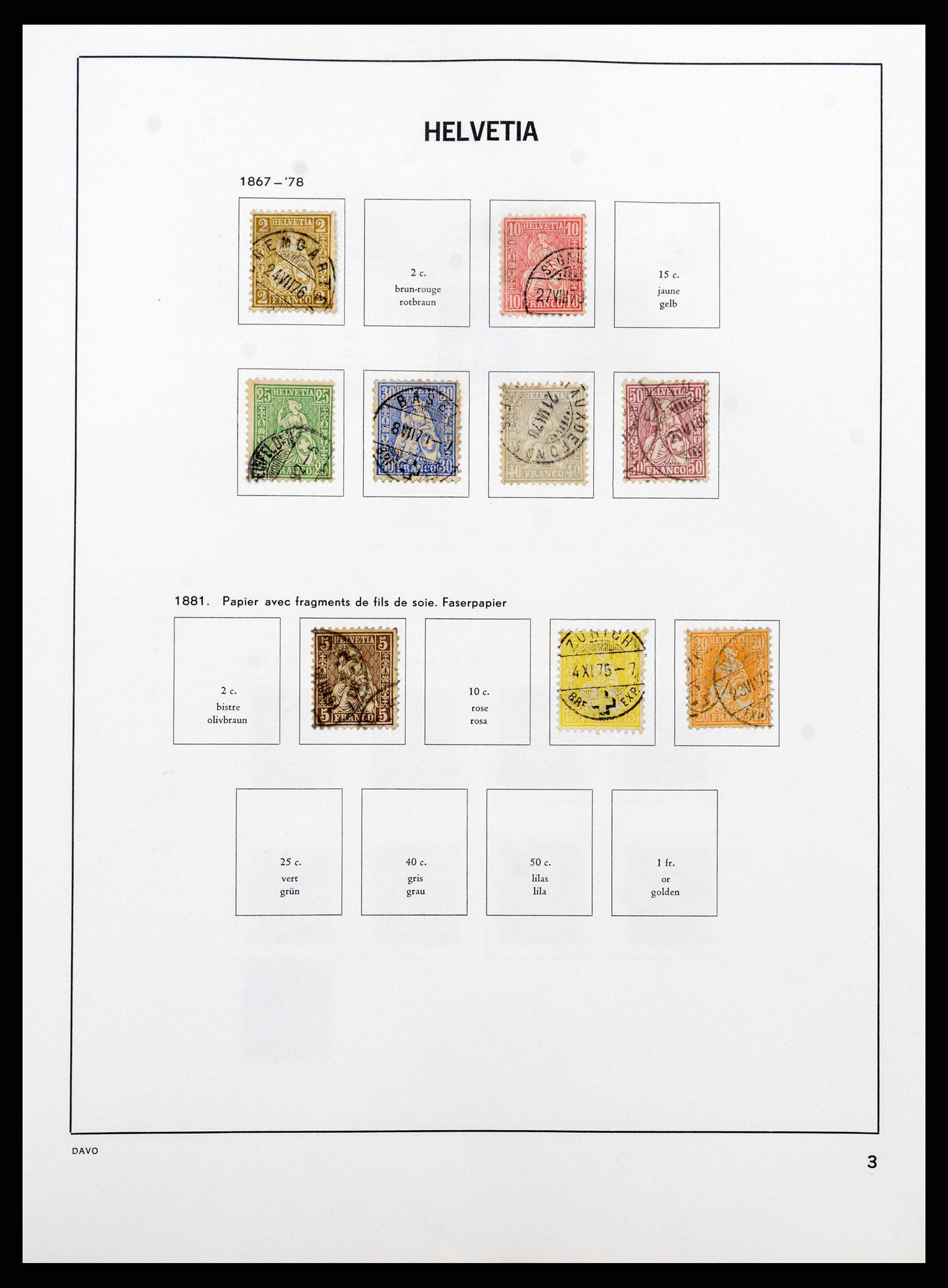 37361 003 - Stamp collection 37361 Switzerland 1850-2005.