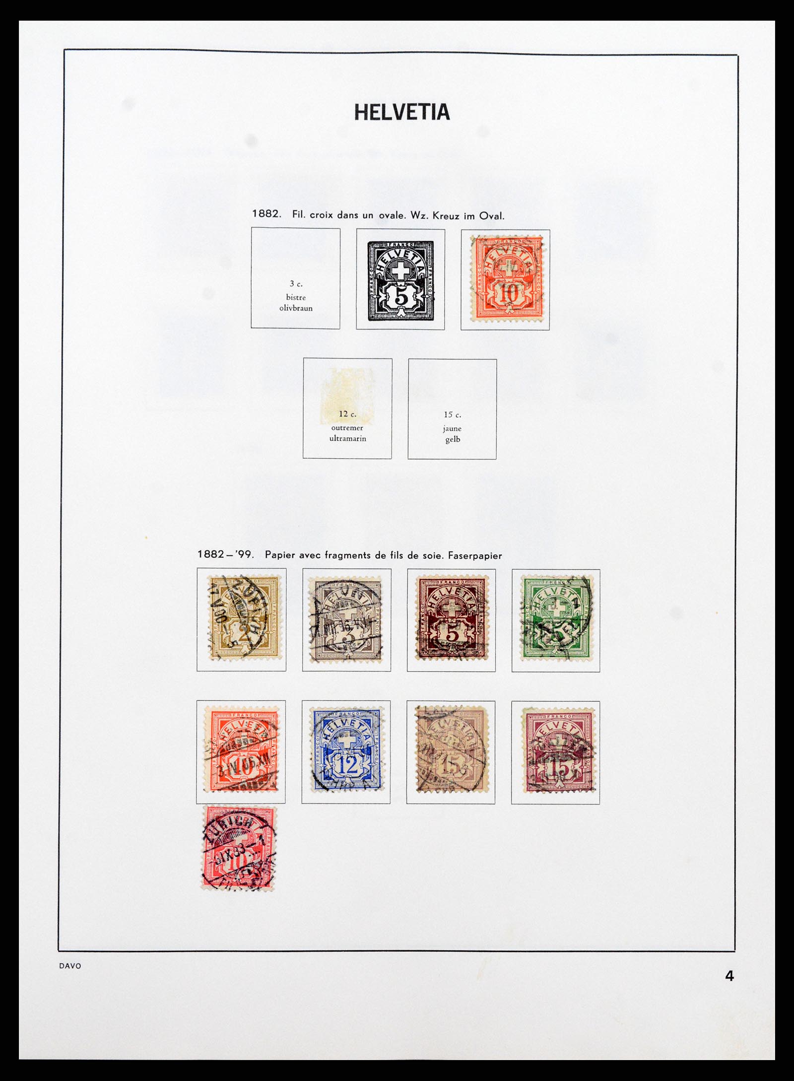 37361 004 - Stamp collection 37361 Switzerland 1850-2005.