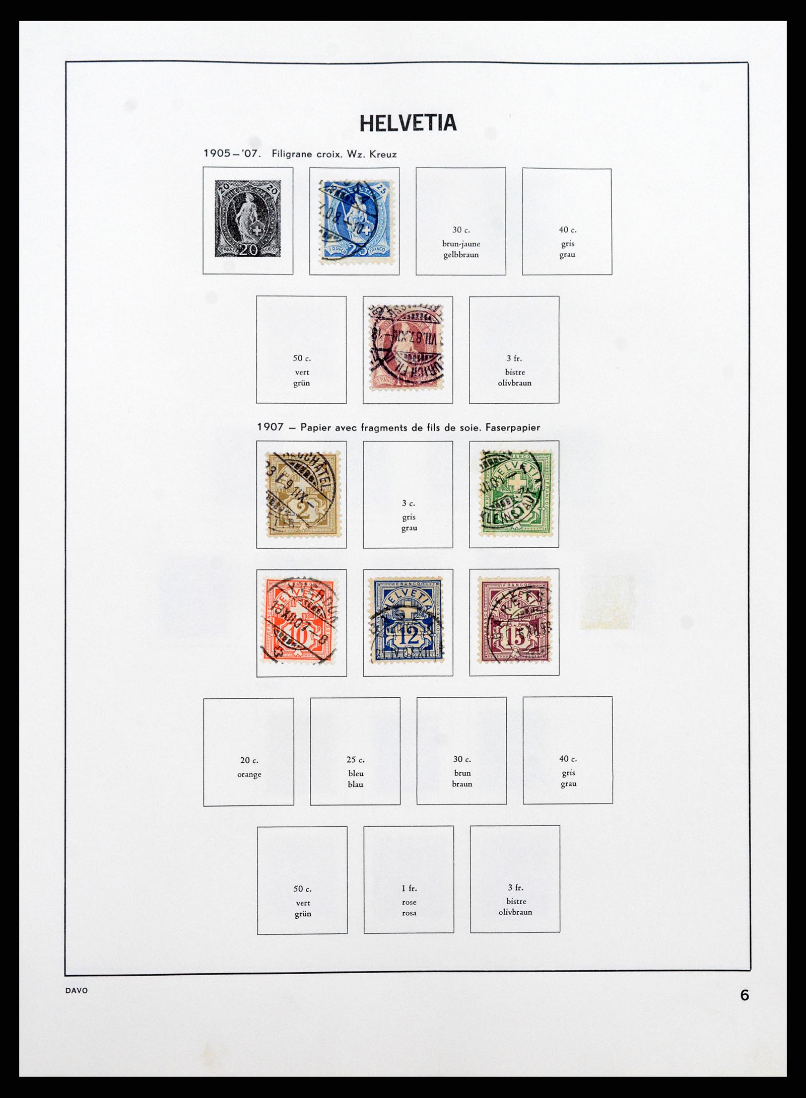 37361 006 - Stamp collection 37361 Switzerland 1850-2005.