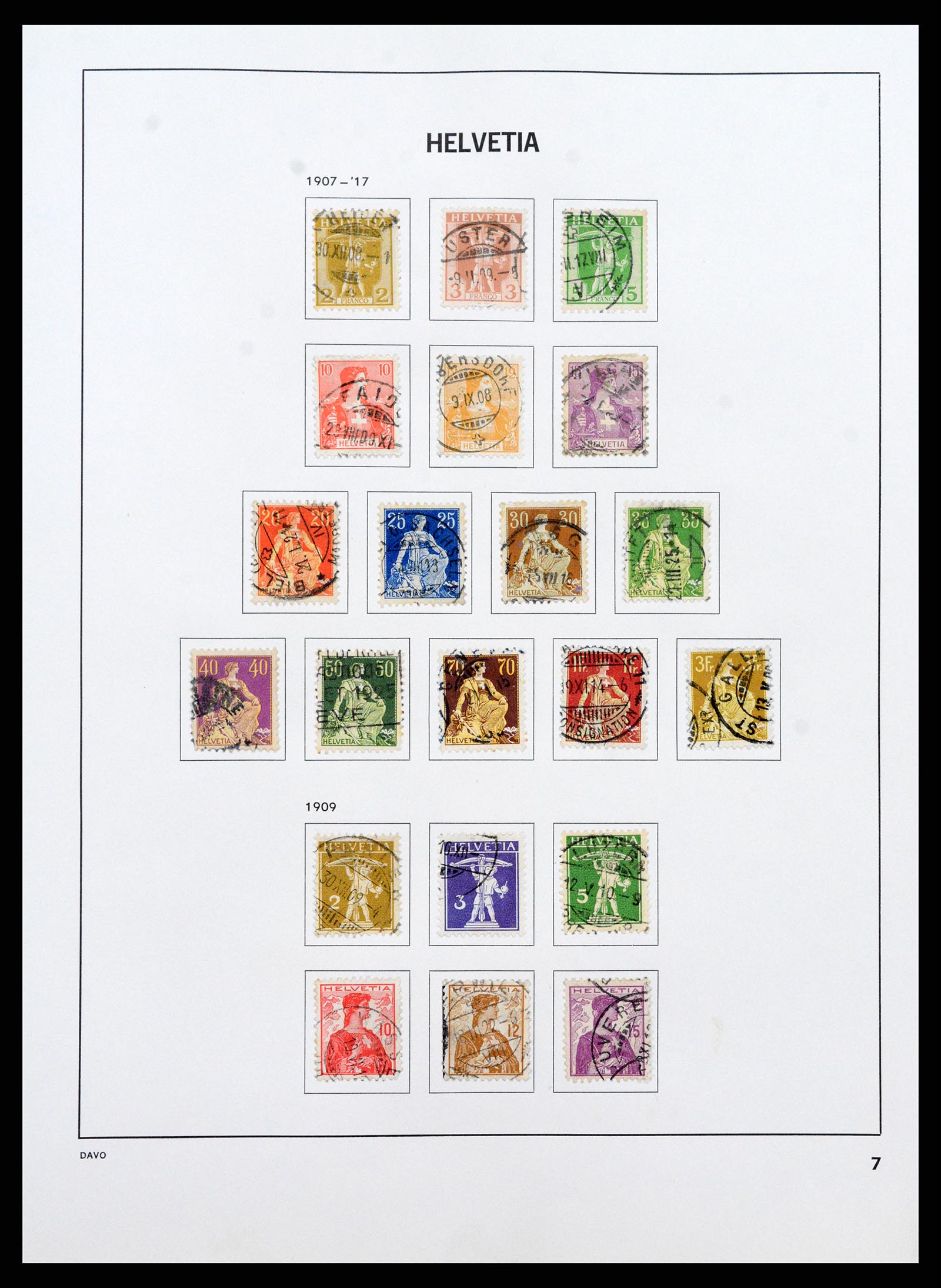 37361 007 - Stamp collection 37361 Switzerland 1850-2005.