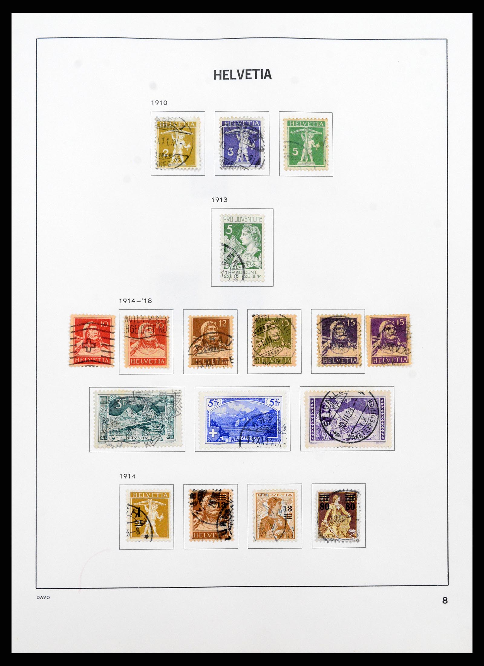 37361 008 - Stamp collection 37361 Switzerland 1850-2005.