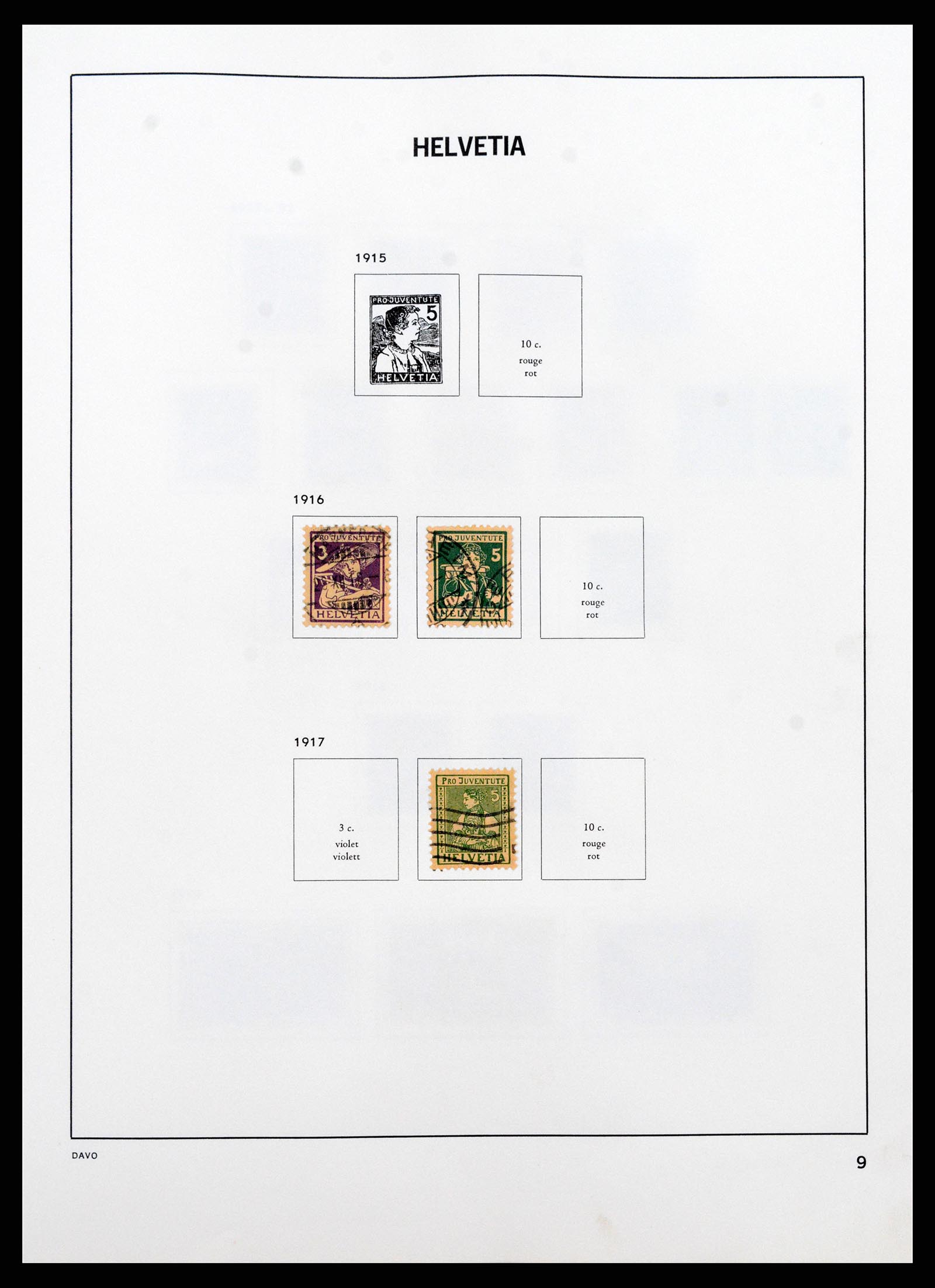 37361 009 - Stamp collection 37361 Switzerland 1850-2005.