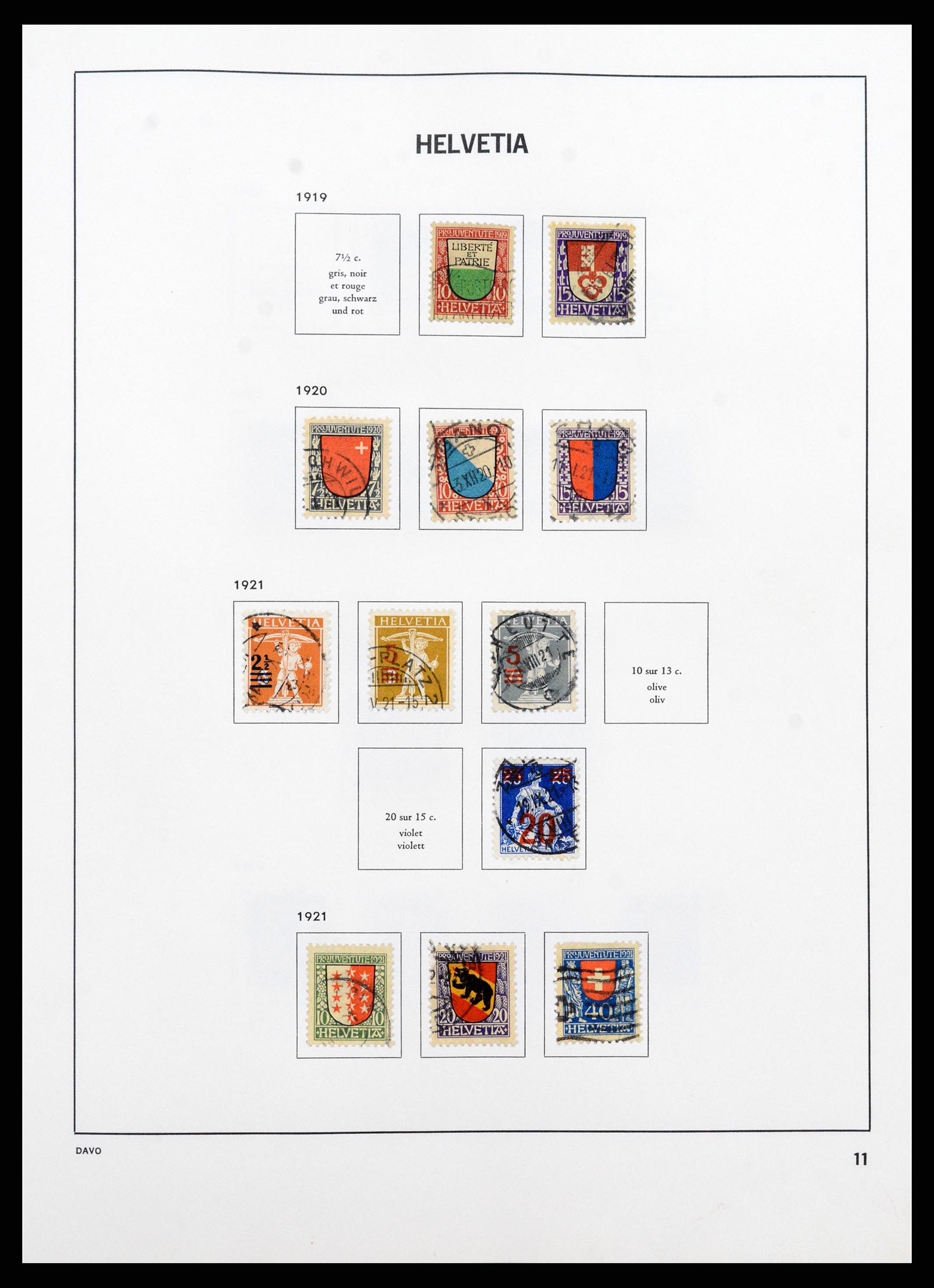 37361 011 - Stamp collection 37361 Switzerland 1850-2005.