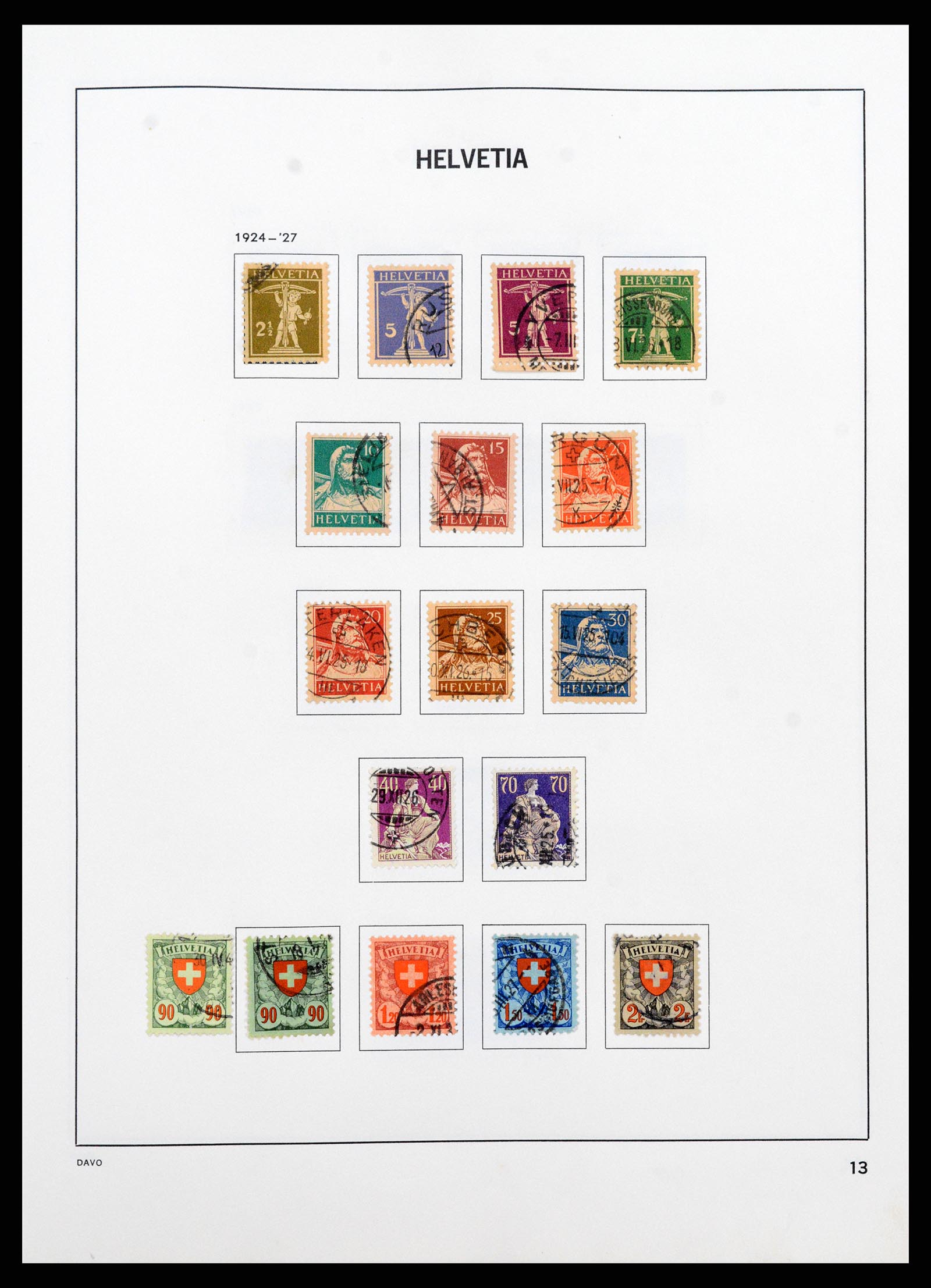 37361 013 - Stamp collection 37361 Switzerland 1850-2005.