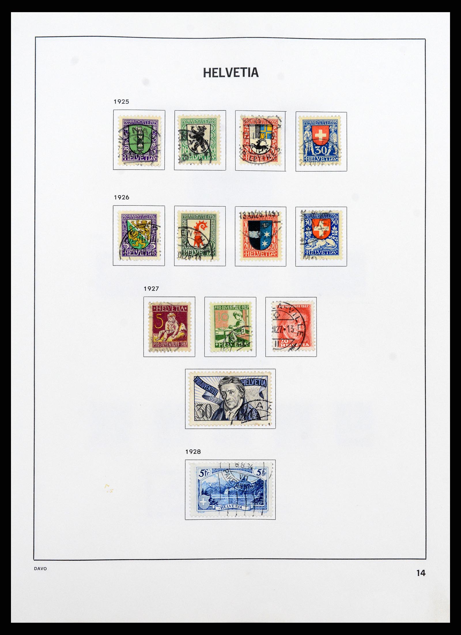 37361 014 - Stamp collection 37361 Switzerland 1850-2005.