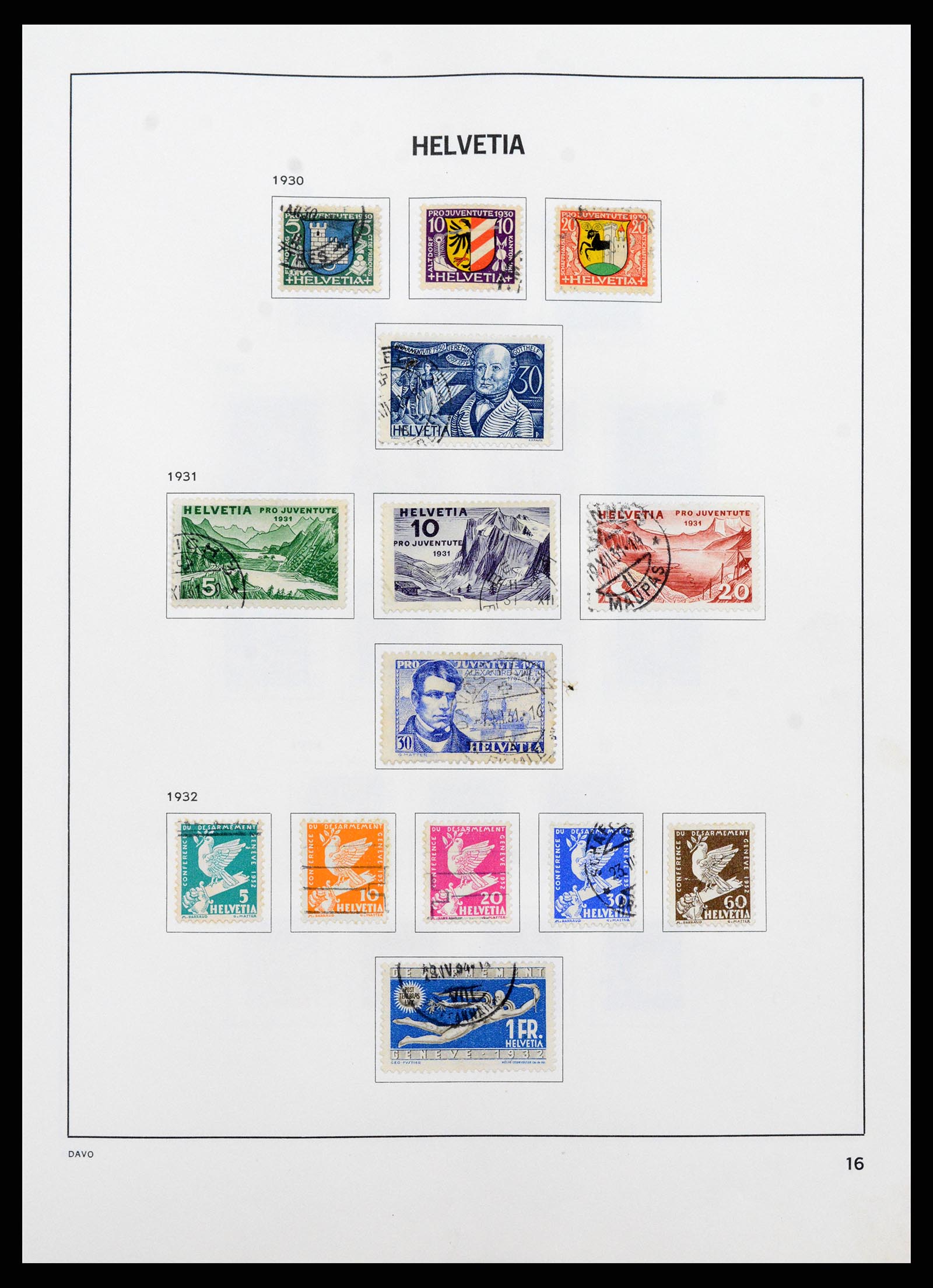 37361 016 - Stamp collection 37361 Switzerland 1850-2005.