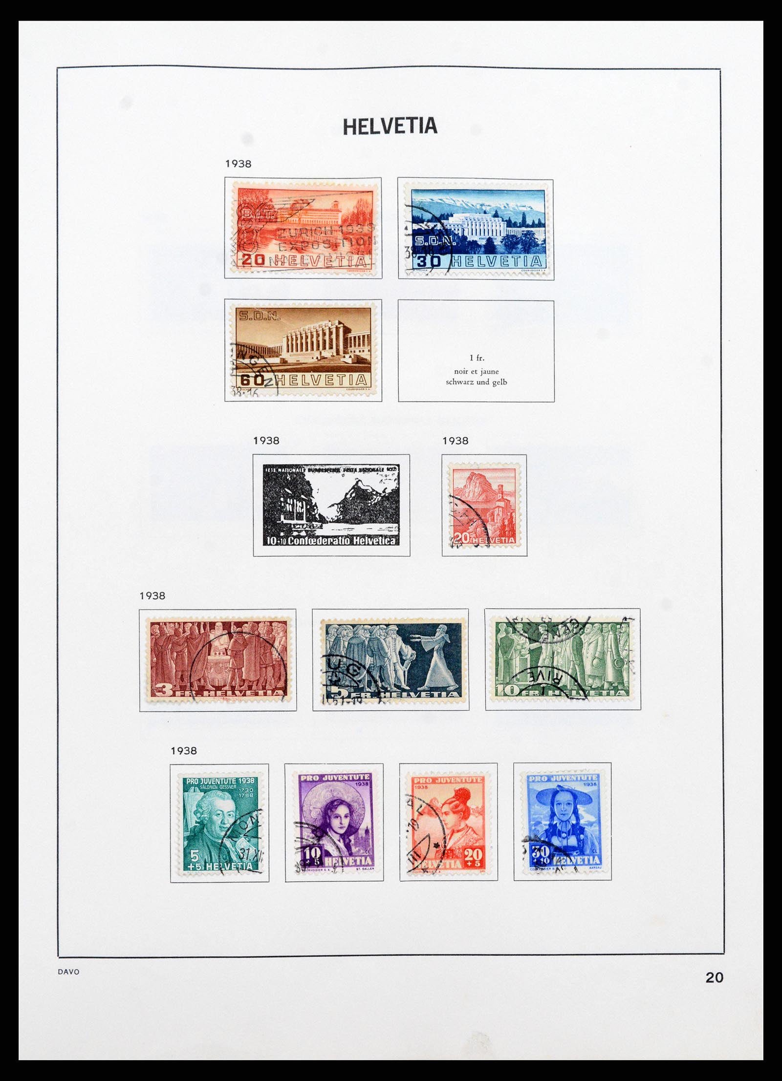 37361 020 - Stamp collection 37361 Switzerland 1850-2005.