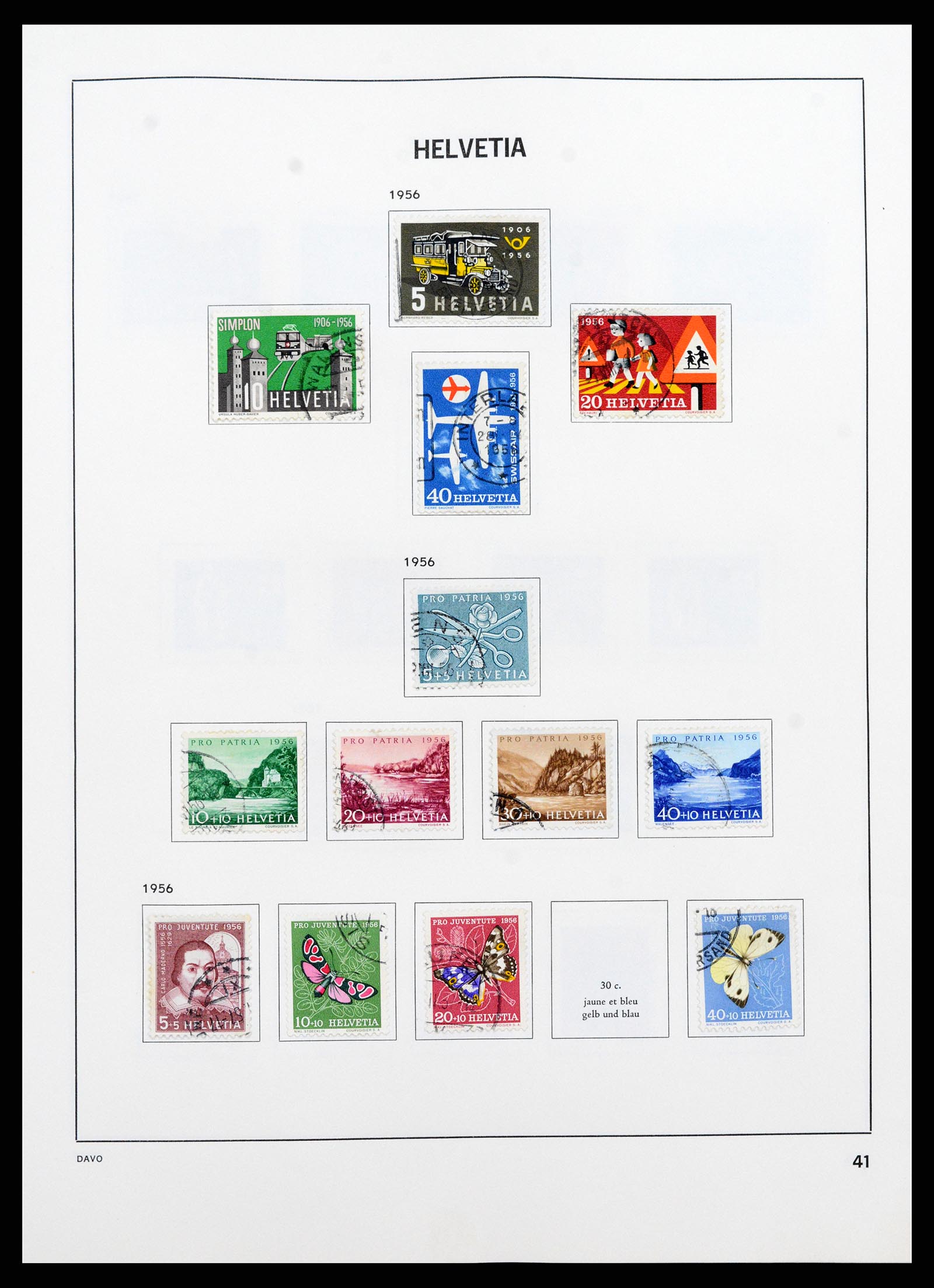 37361 041 - Stamp collection 37361 Switzerland 1850-2005.