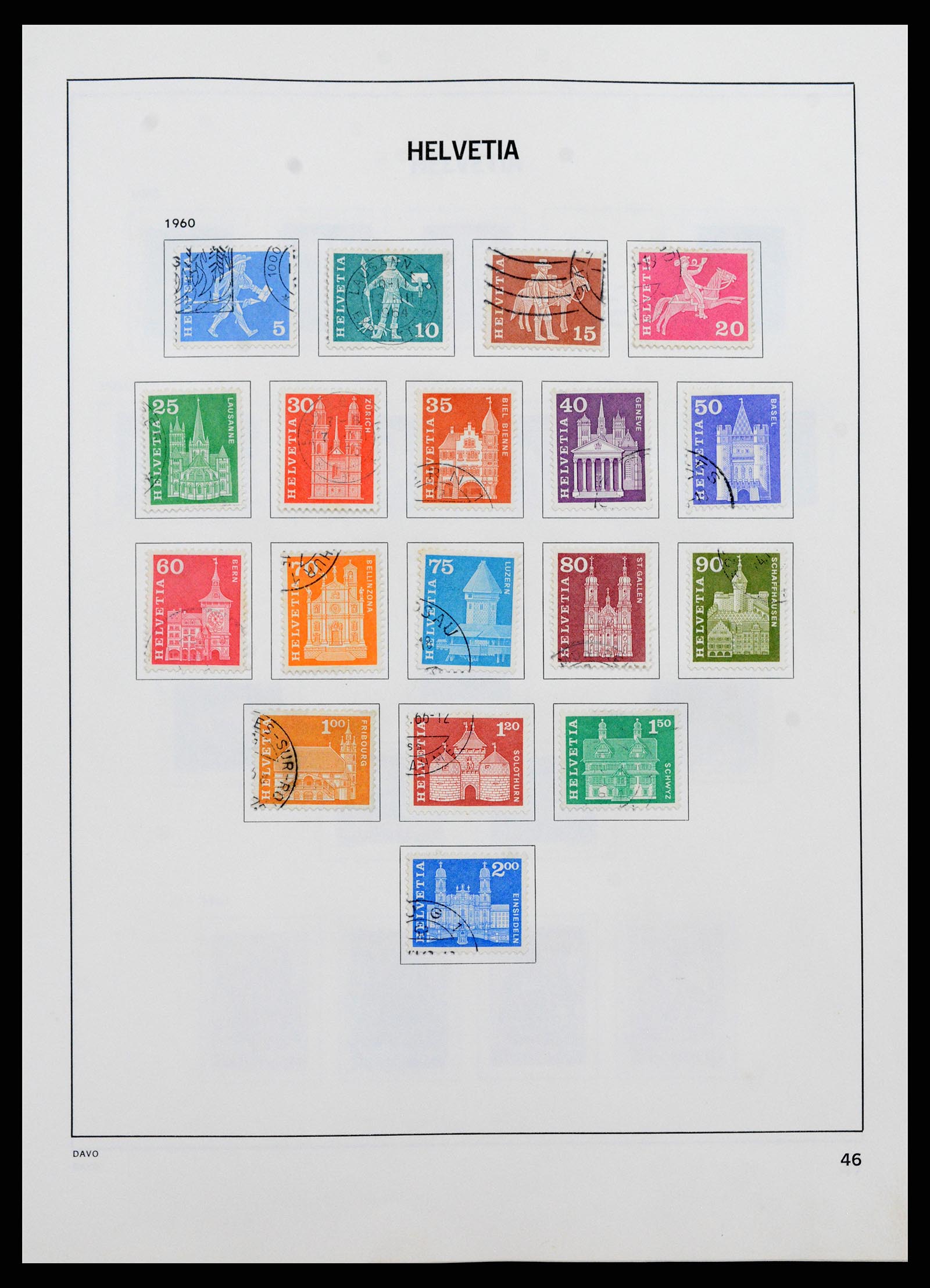 37361 046 - Stamp collection 37361 Switzerland 1850-2005.