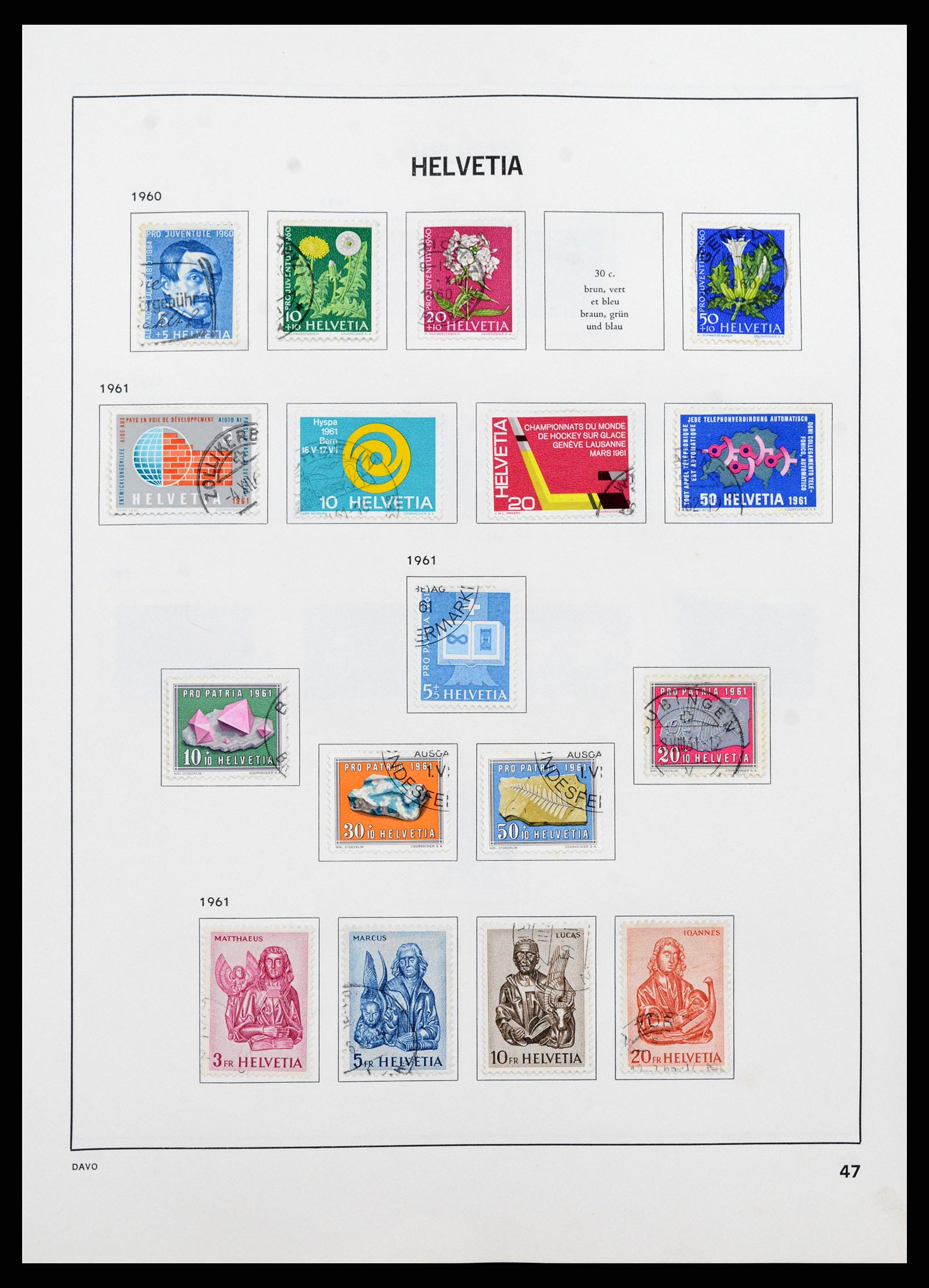 37361 047 - Stamp collection 37361 Switzerland 1850-2005.