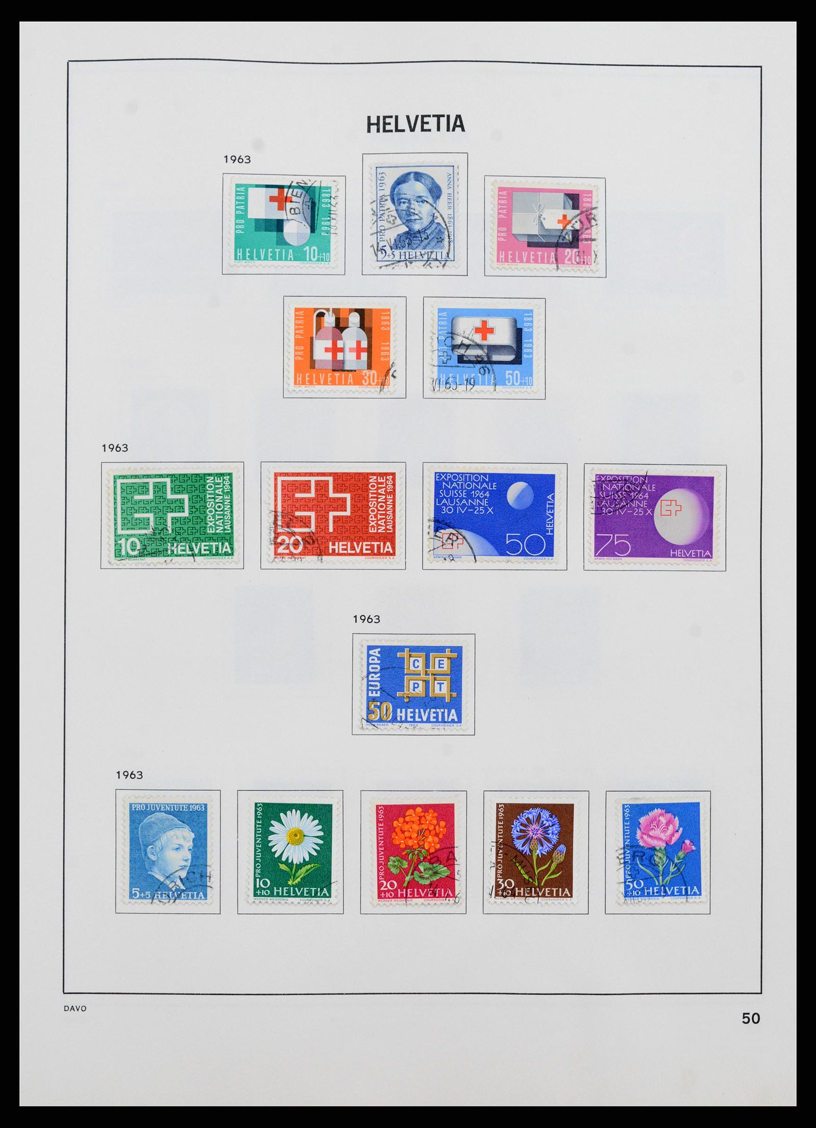 37361 050 - Stamp collection 37361 Switzerland 1850-2005.