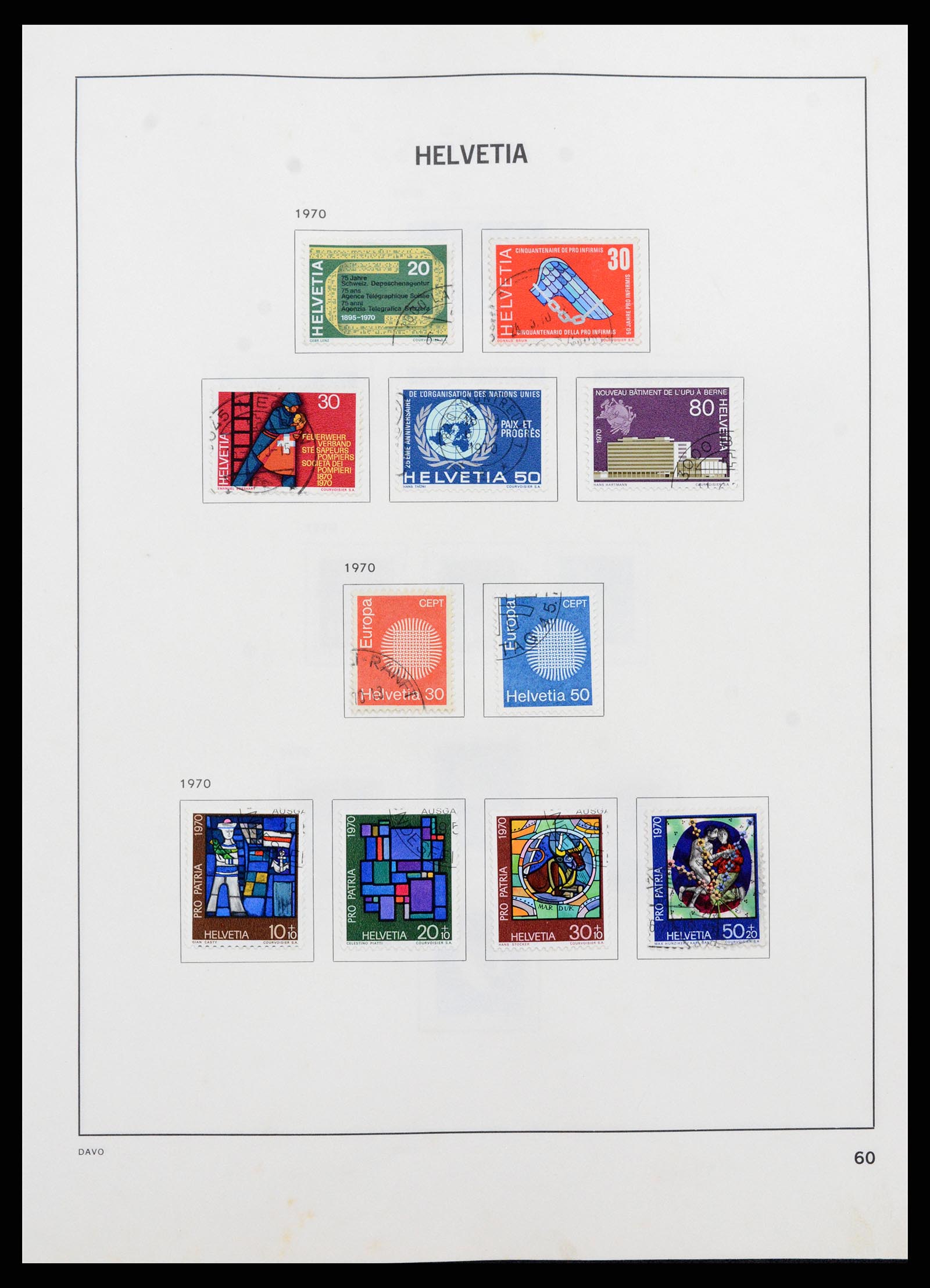 37361 060 - Stamp collection 37361 Switzerland 1850-2005.