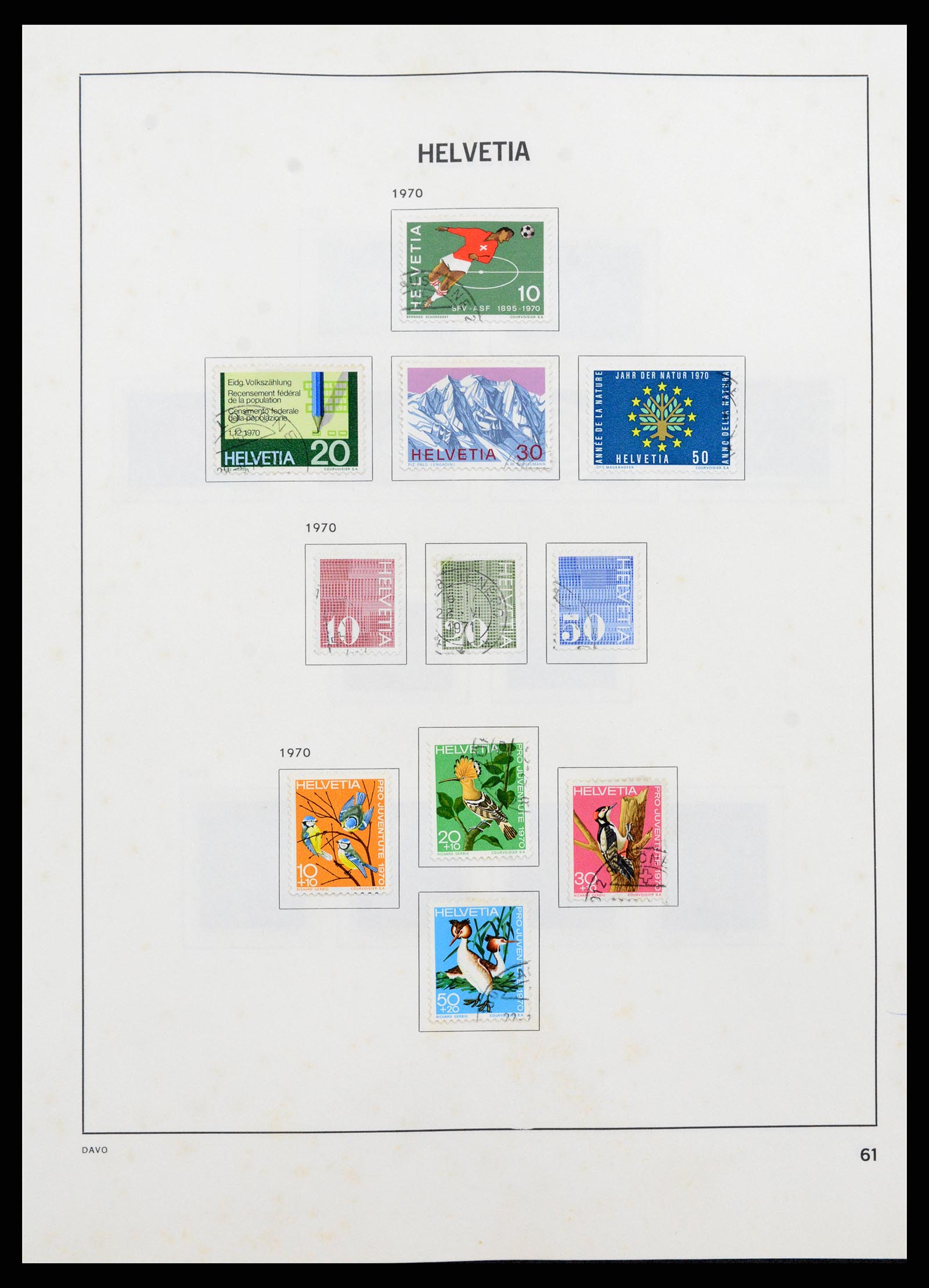 37361 061 - Stamp collection 37361 Switzerland 1850-2005.