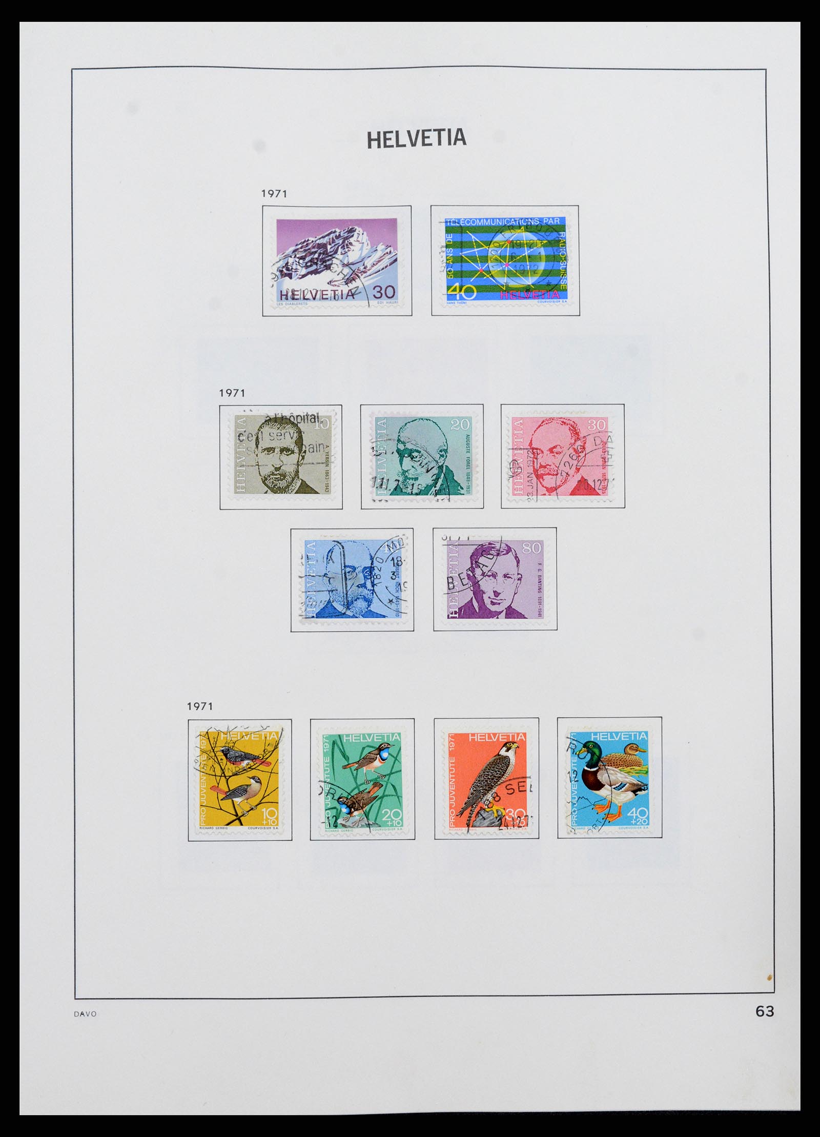 37361 063 - Stamp collection 37361 Switzerland 1850-2005.