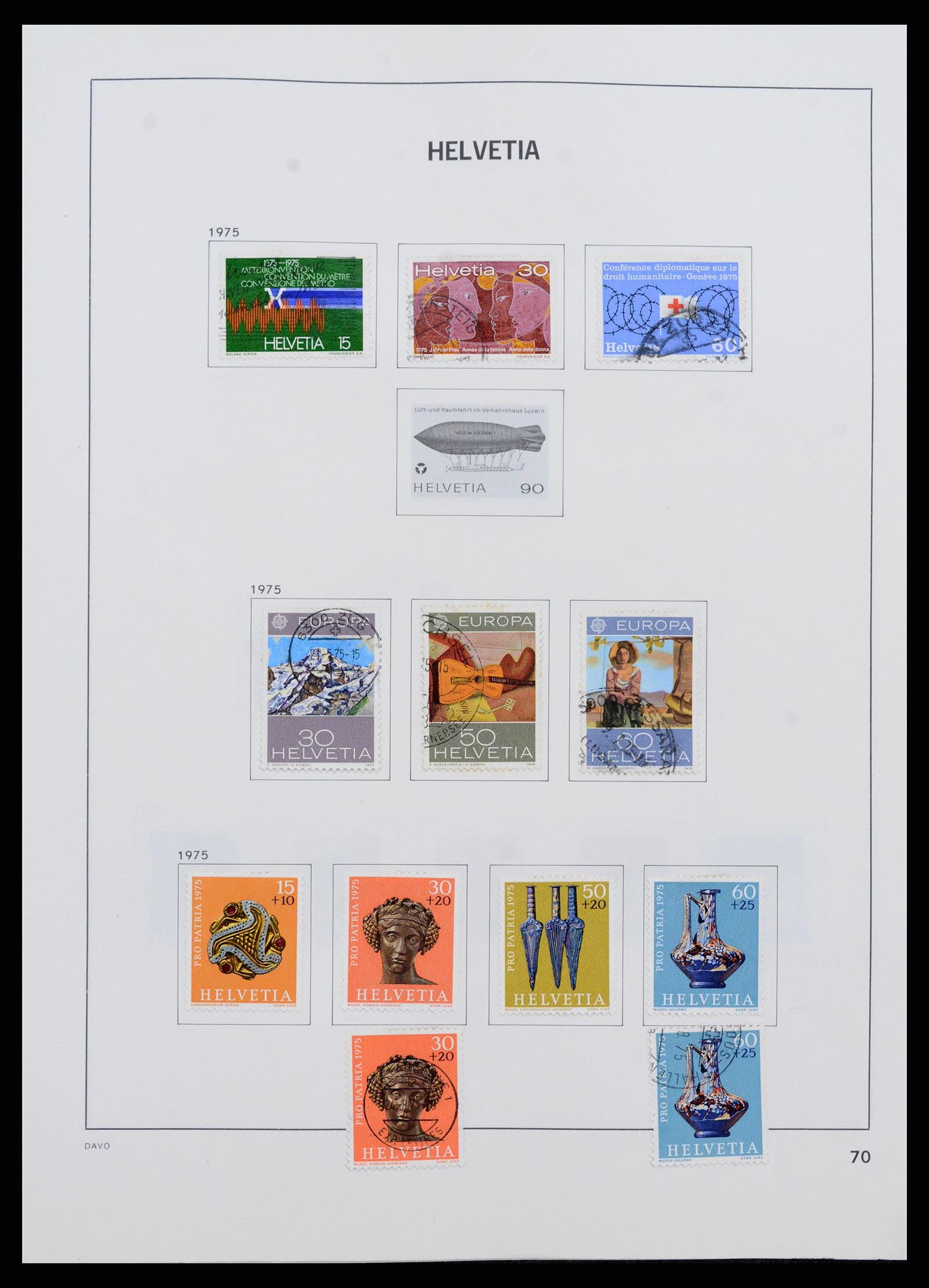 37361 070 - Stamp collection 37361 Switzerland 1850-2005.