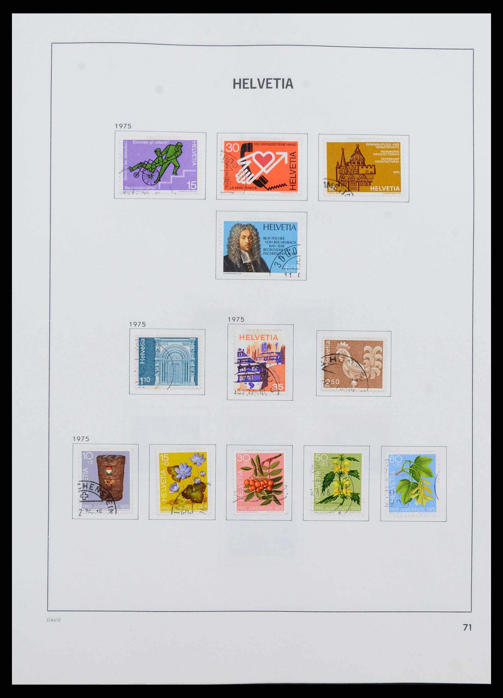 37361 071 - Stamp collection 37361 Switzerland 1850-2005.