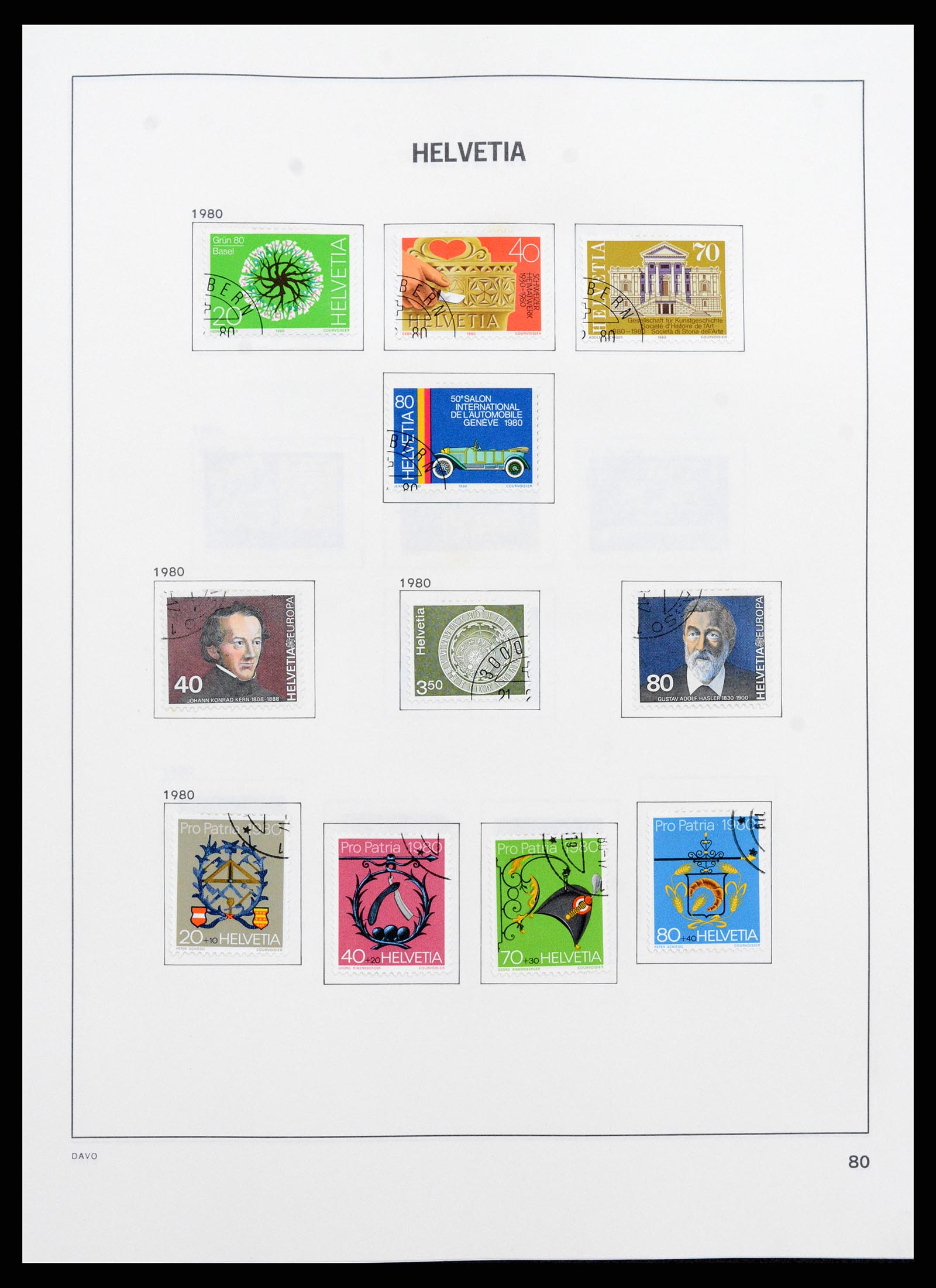 37361 080 - Stamp collection 37361 Switzerland 1850-2005.