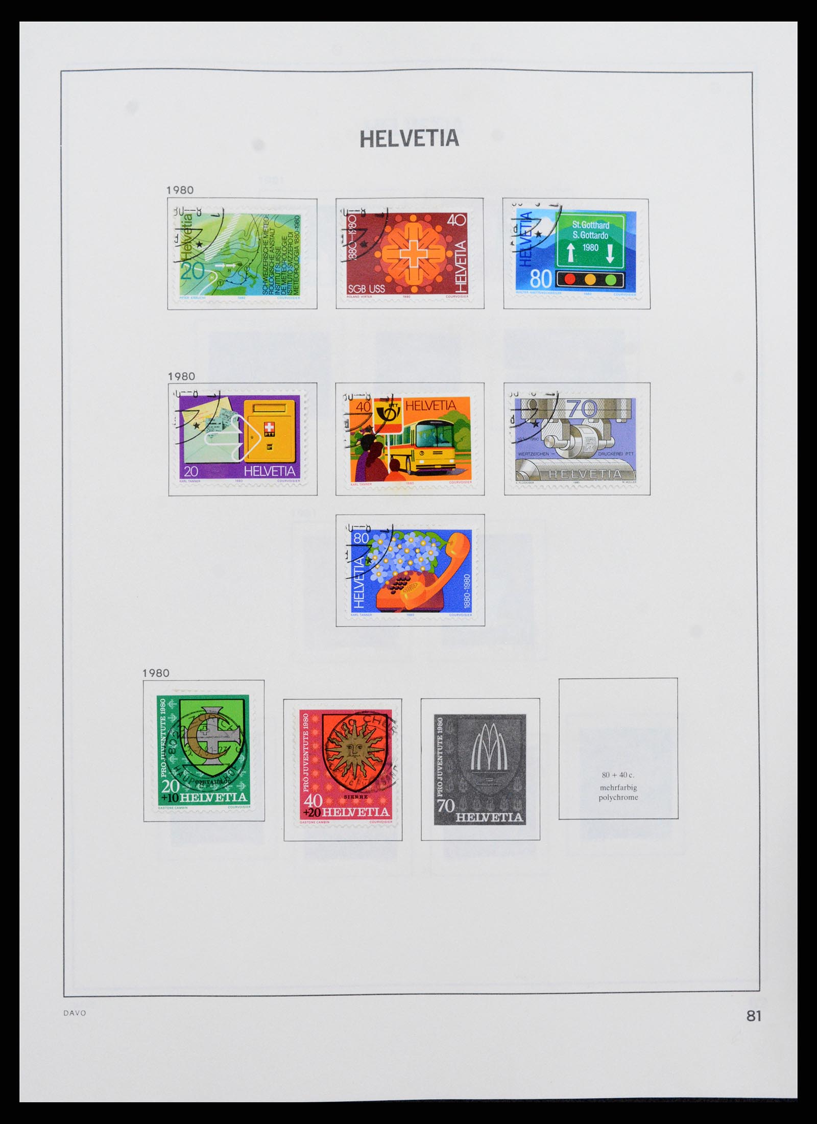 37361 081 - Stamp collection 37361 Switzerland 1850-2005.