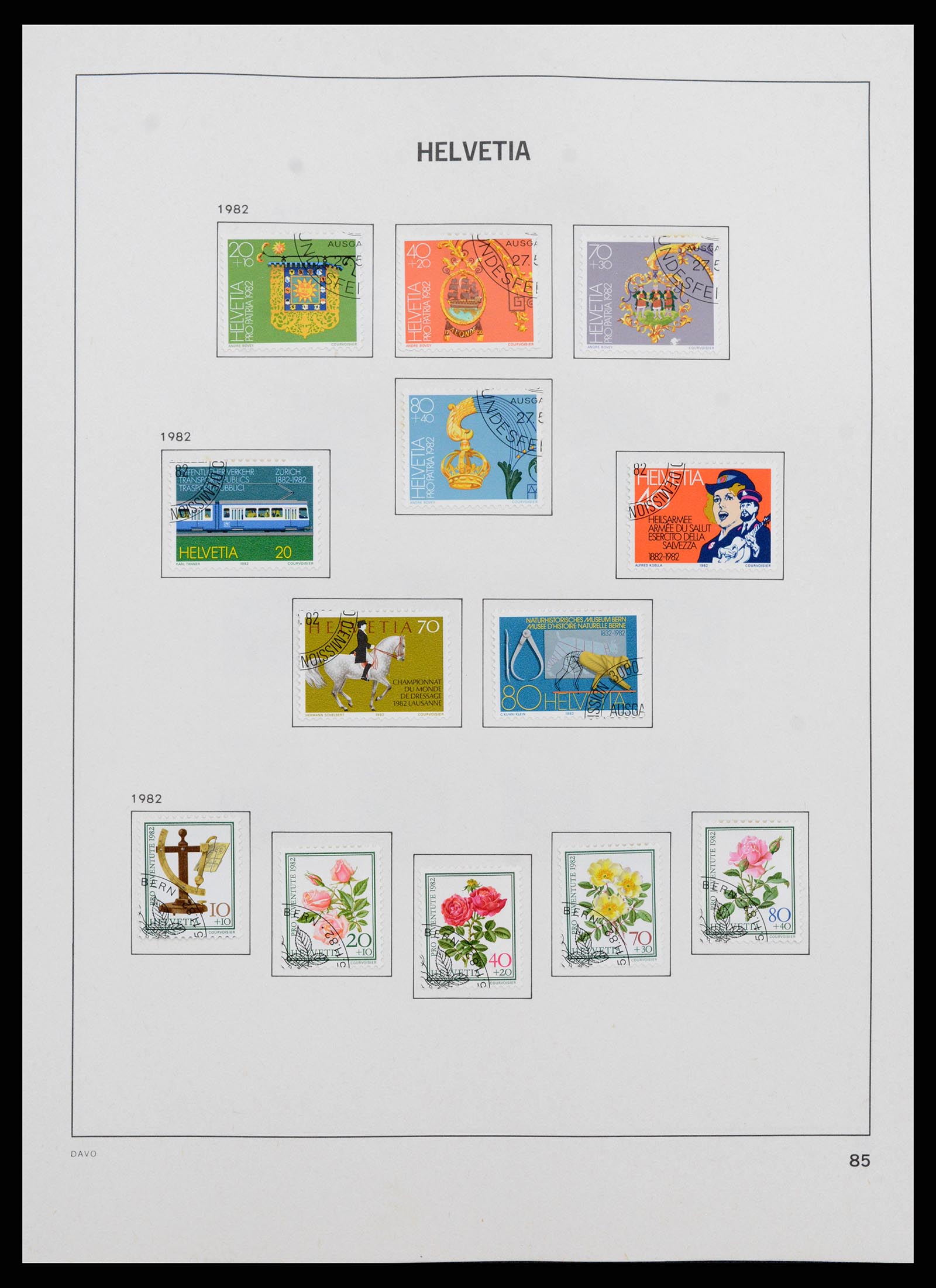 37361 085 - Stamp collection 37361 Switzerland 1850-2005.