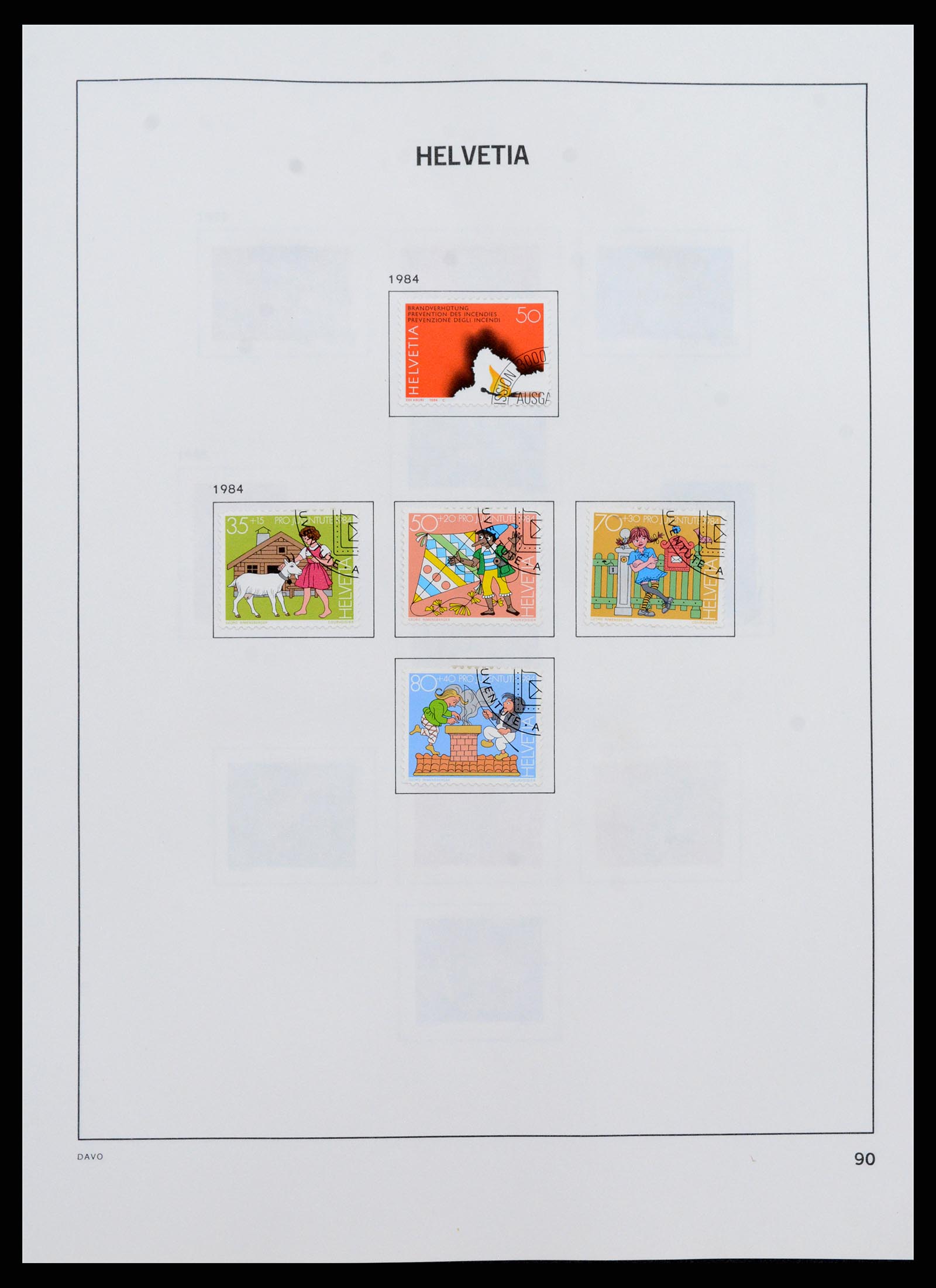 37361 090 - Stamp collection 37361 Switzerland 1850-2005.