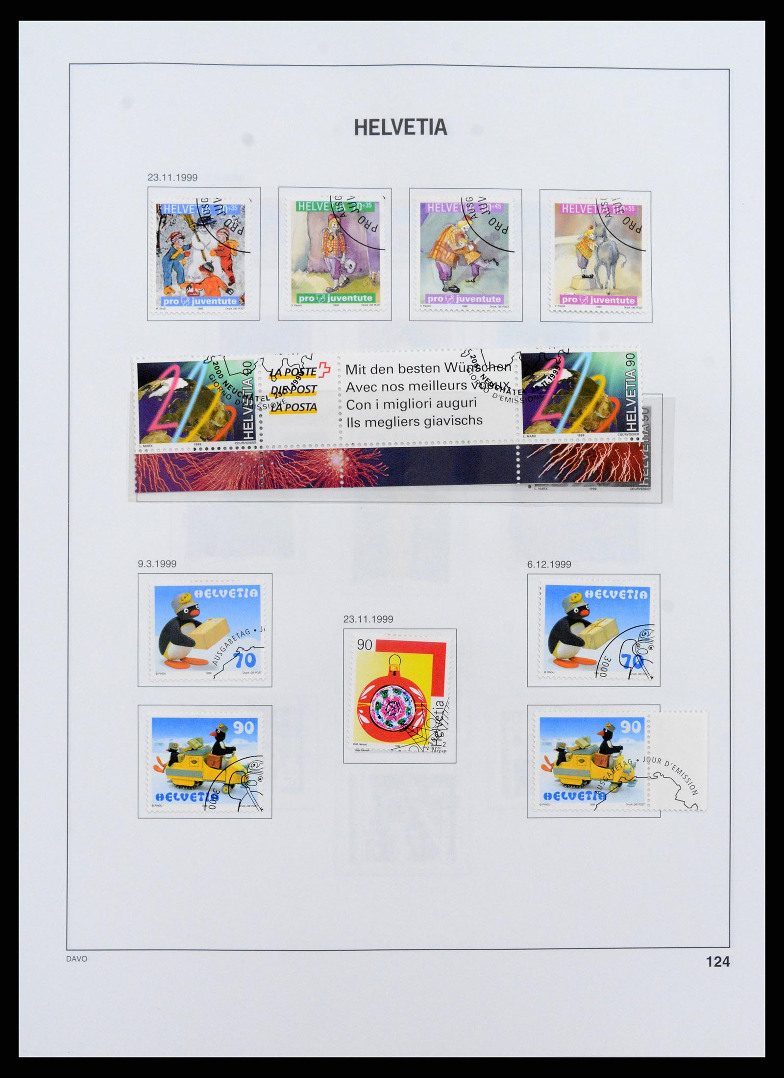 37361 124 - Stamp collection 37361 Switzerland 1850-2005.