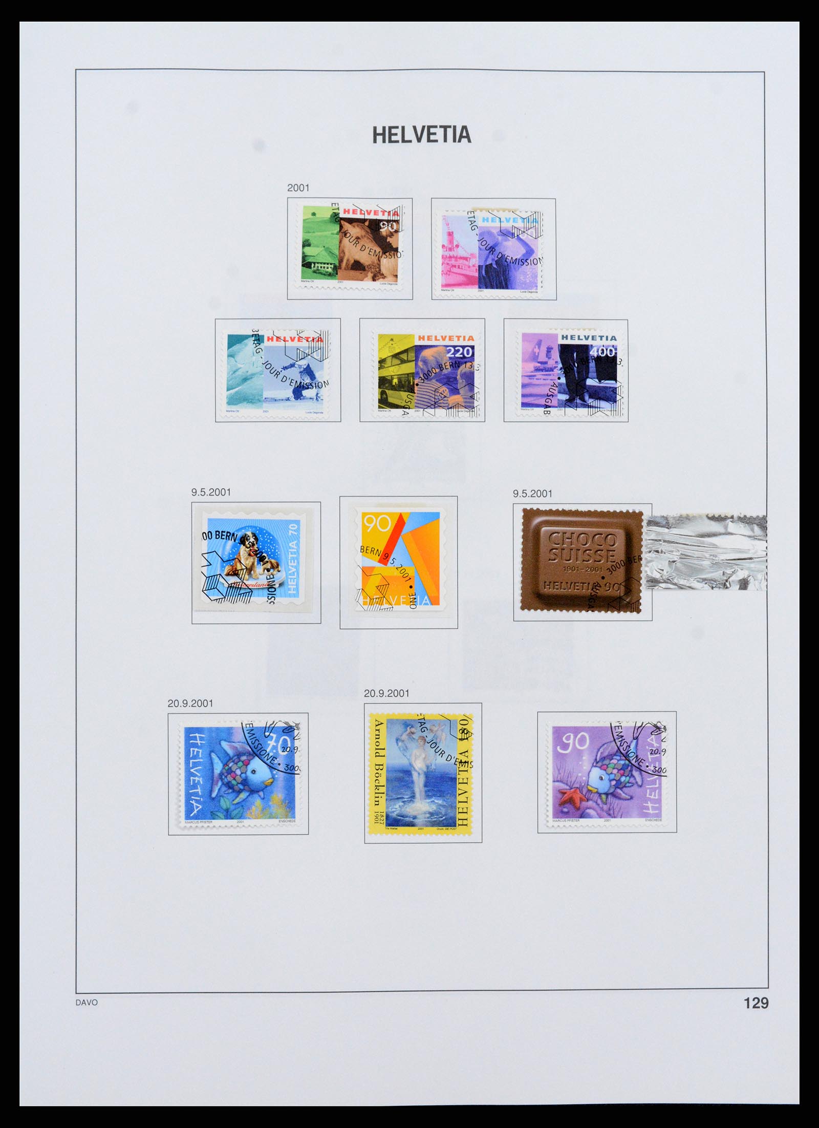 37361 129 - Stamp collection 37361 Switzerland 1850-2005.
