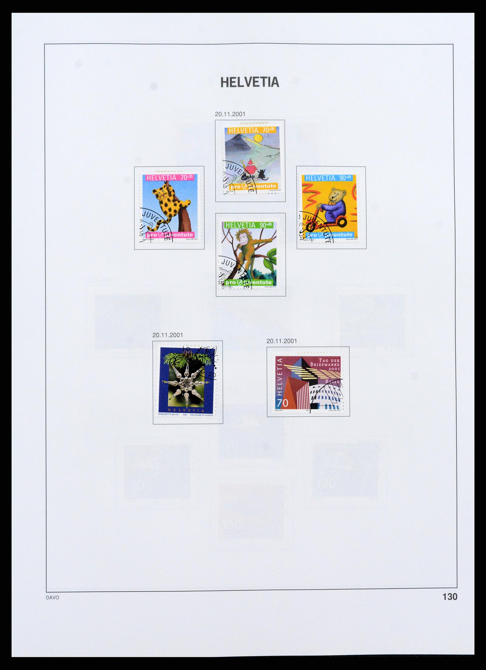 37361 130 - Stamp collection 37361 Switzerland 1850-2005.