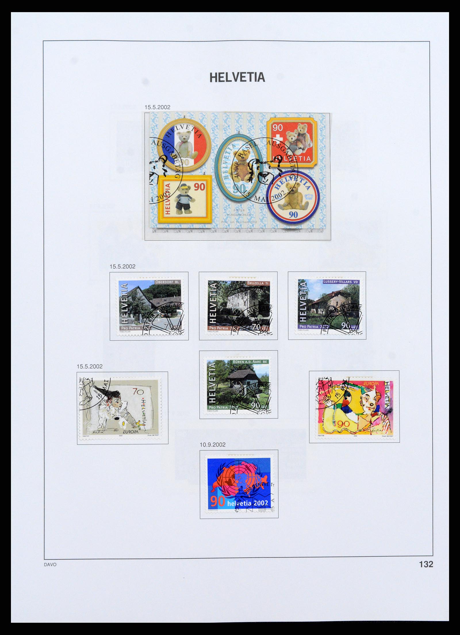 37361 132 - Stamp collection 37361 Switzerland 1850-2005.