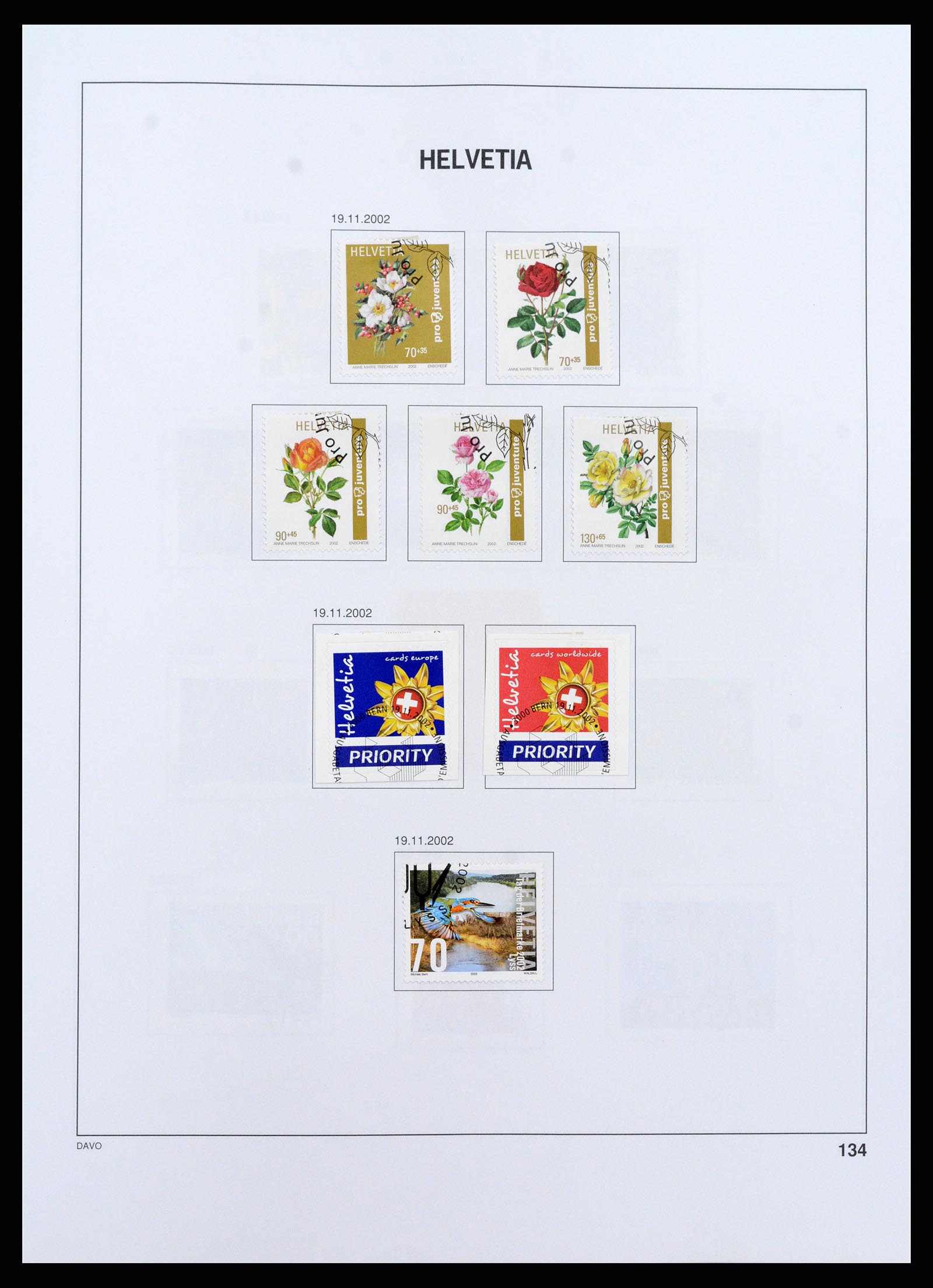 37361 134 - Stamp collection 37361 Switzerland 1850-2005.