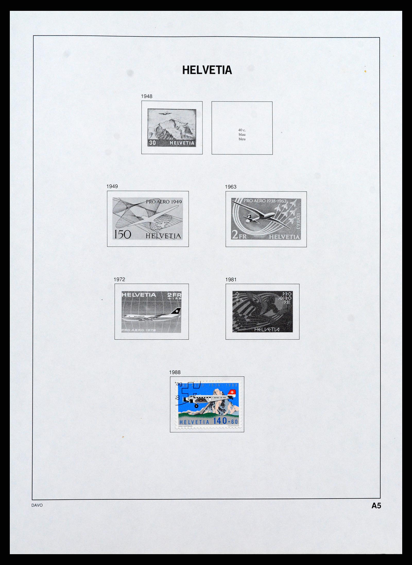 37361 151 - Stamp collection 37361 Switzerland 1850-2005.