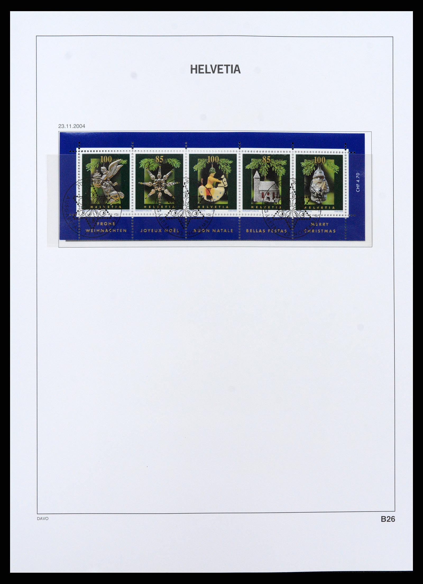 37361 166 - Stamp collection 37361 Switzerland 1850-2005.