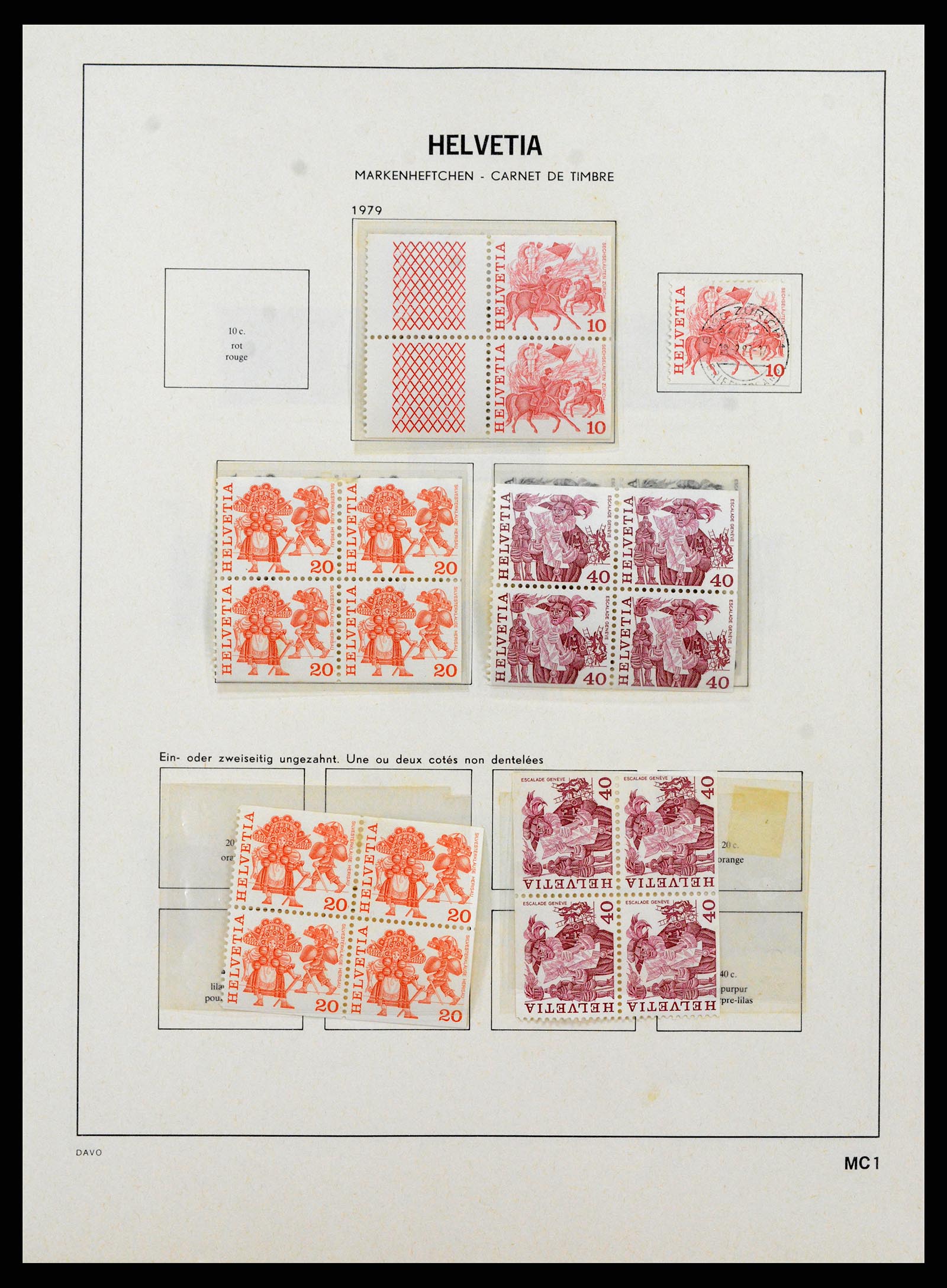 37361 170 - Stamp collection 37361 Switzerland 1850-2005.
