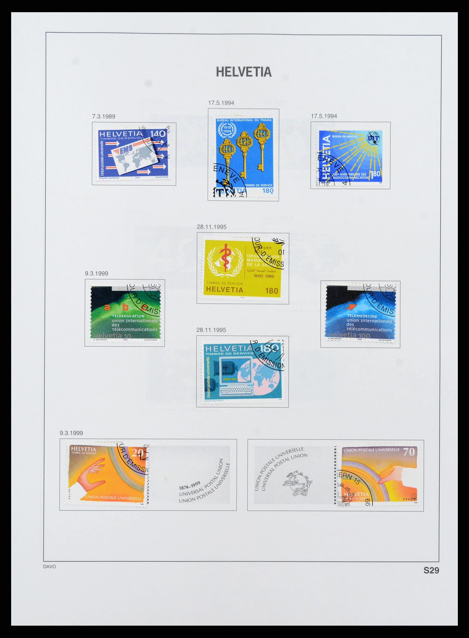37361 172 - Stamp collection 37361 Switzerland 1850-2005.
