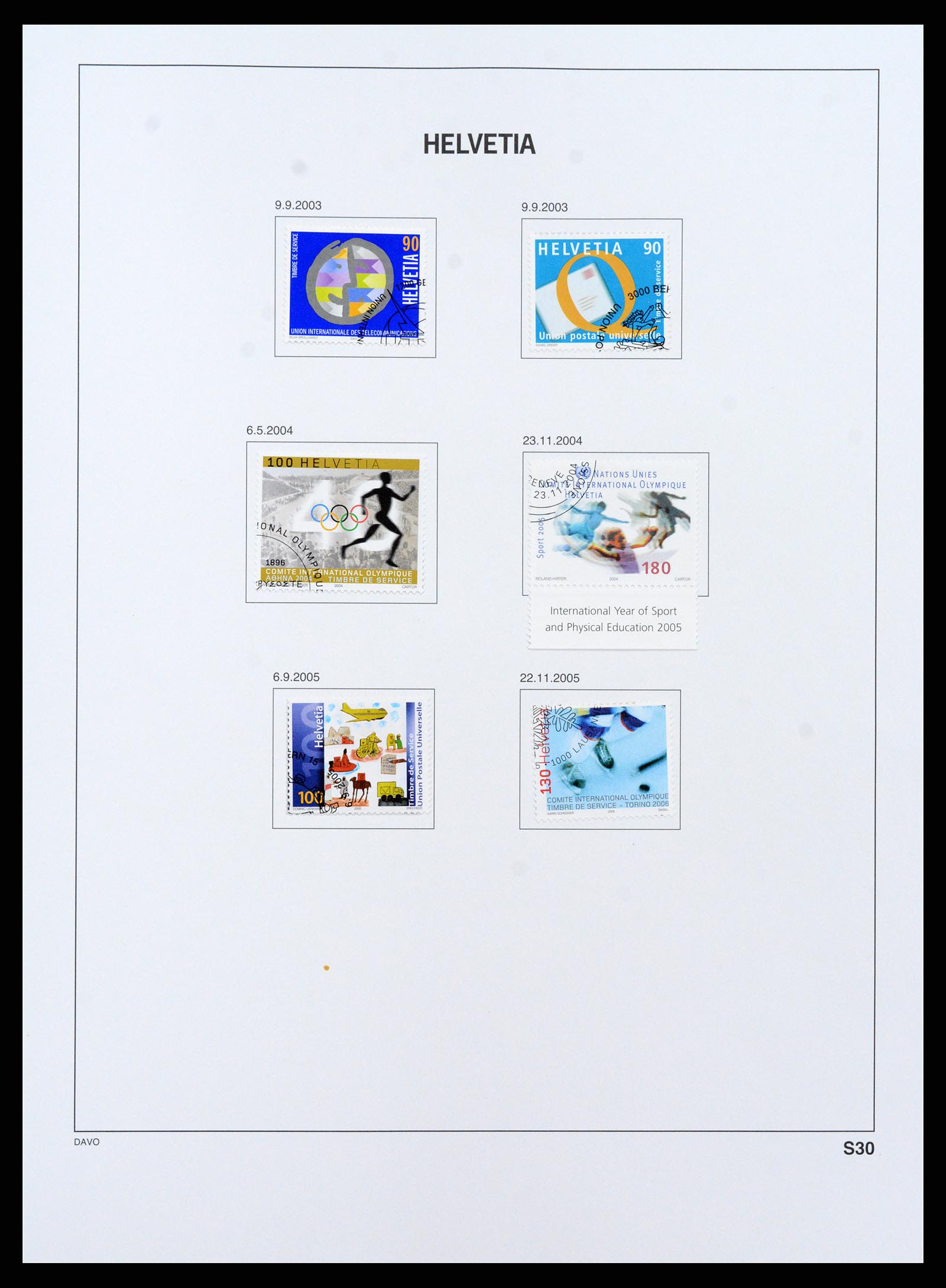 37361 173 - Stamp collection 37361 Switzerland 1850-2005.