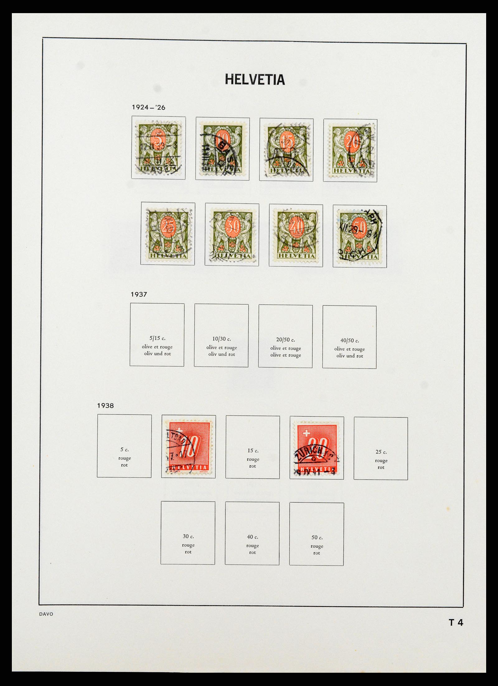 37361 174 - Stamp collection 37361 Switzerland 1850-2005.