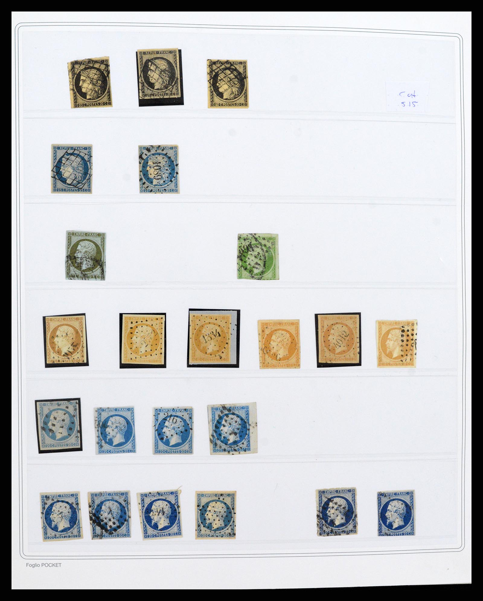 37362 001 - Stamp collection 37362 France 1849-1960.