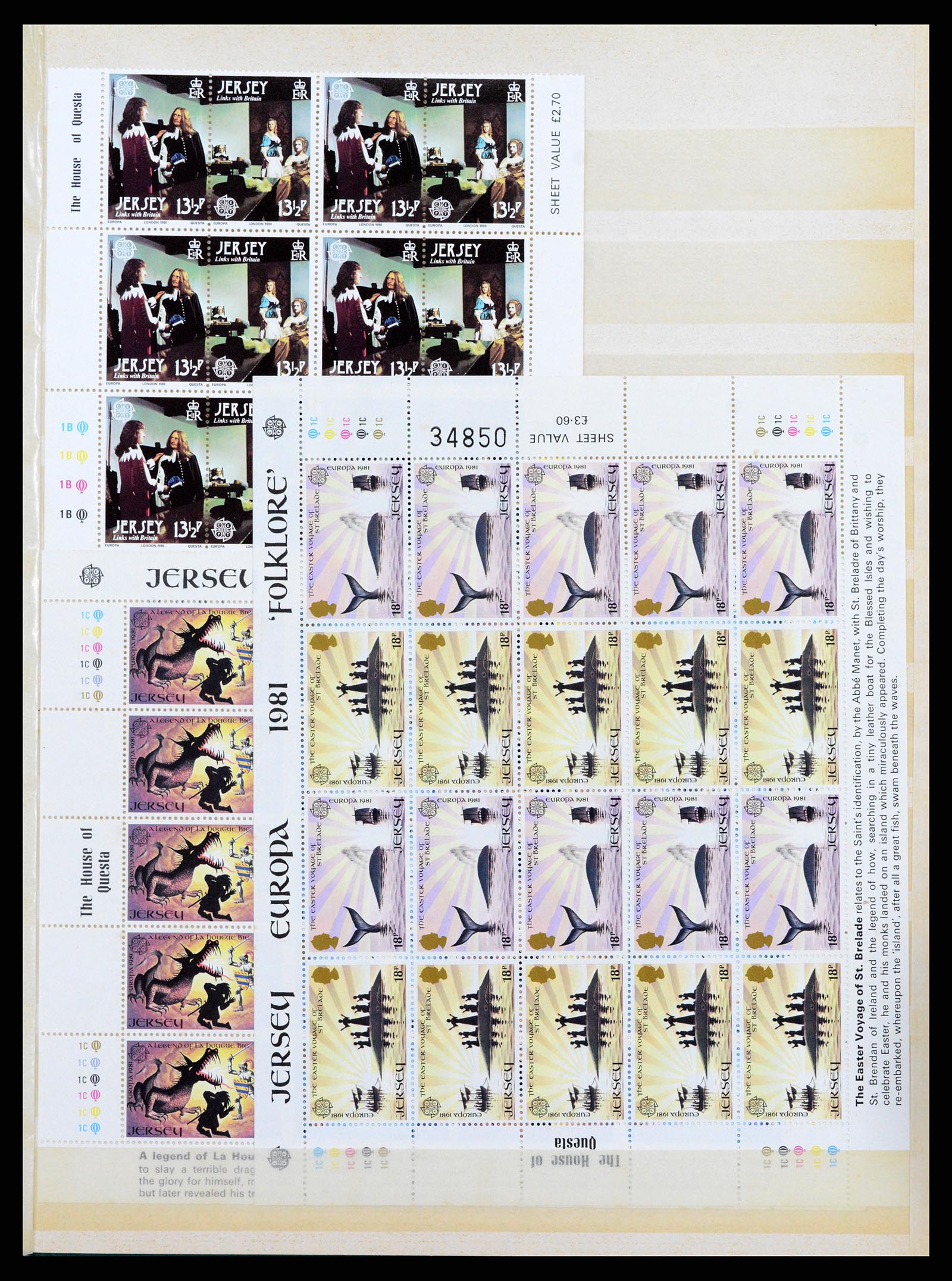 37364 015 - Stamp collection 37364 Channel Islands 1940-1980 and Great Britain 1880-