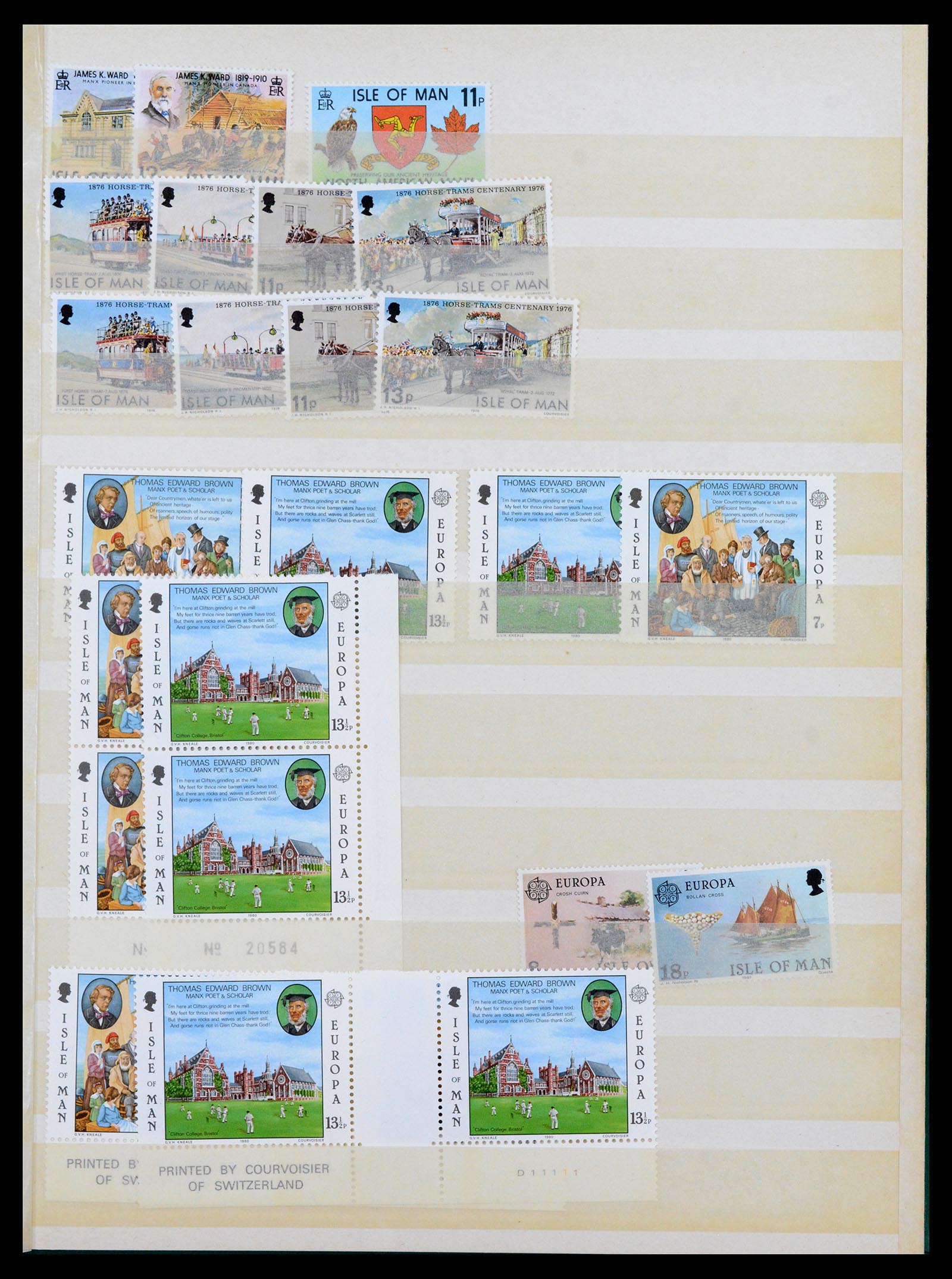 37364 019 - Stamp collection 37364 Channel Islands 1940-1980 and Great Britain 1880-