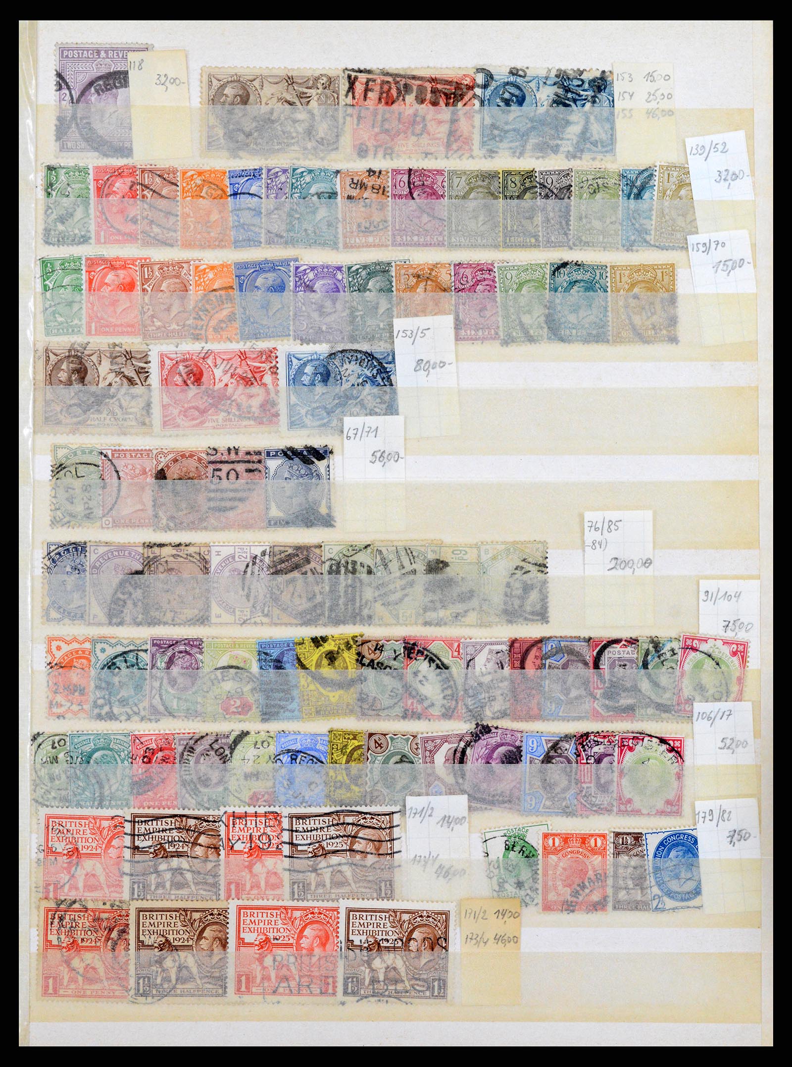 37364 023 - Stamp collection 37364 Channel Islands 1940-1980 and Great Britain 1880-