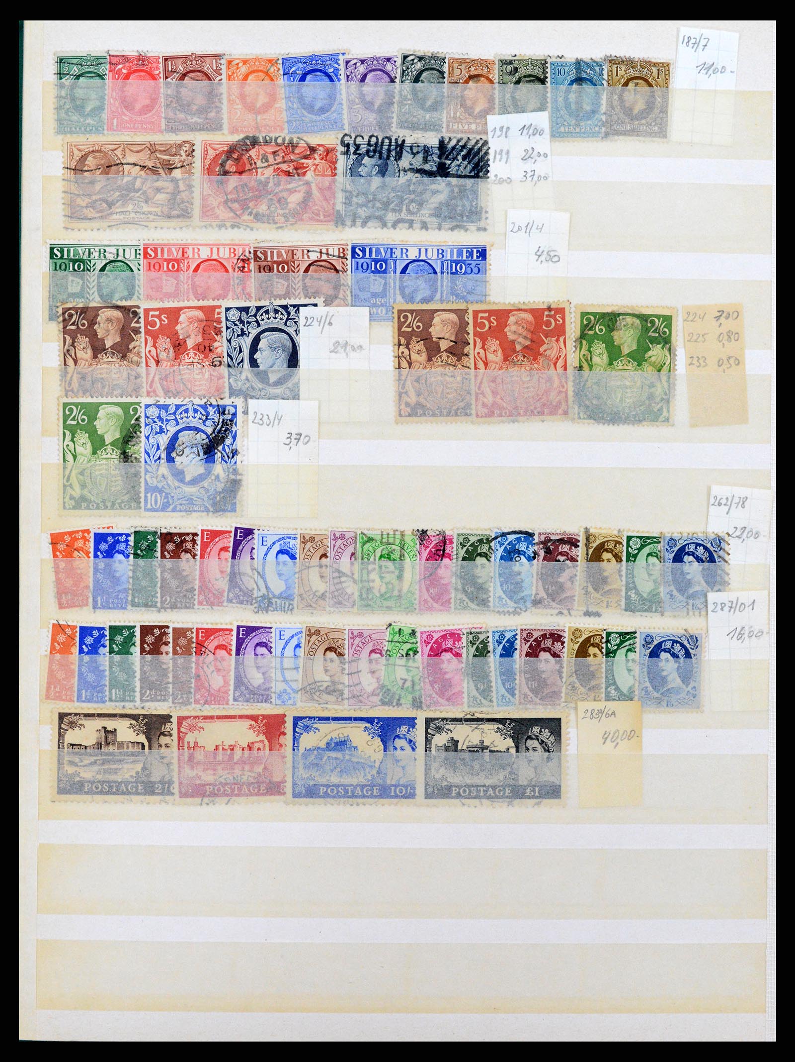 37364 024 - Stamp collection 37364 Channel Islands 1940-1980 and Great Britain 1880-
