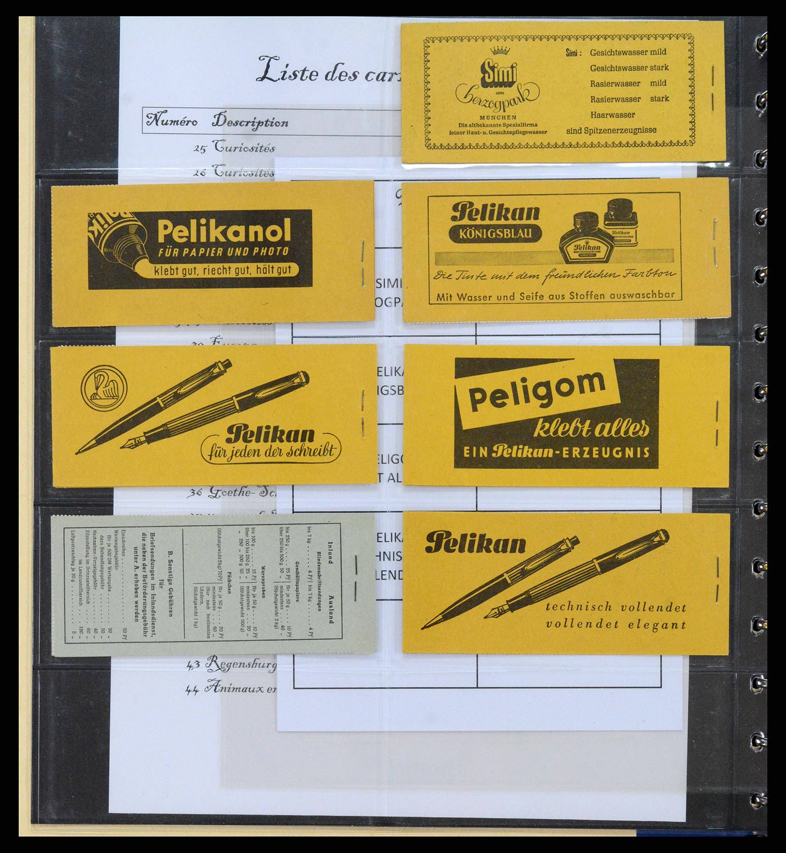 37365 002 - Stamp collection 37365 Bundespost stamp booklets 1951-2001.