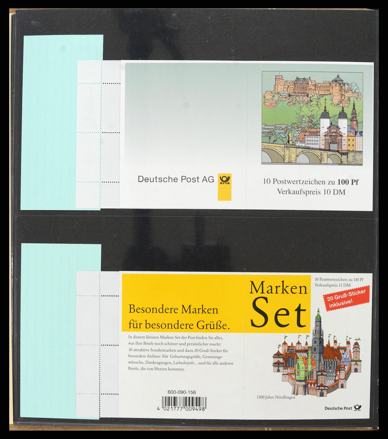37365 065 - Stamp collection 37365 Bundespost stamp booklets 1951-2001.