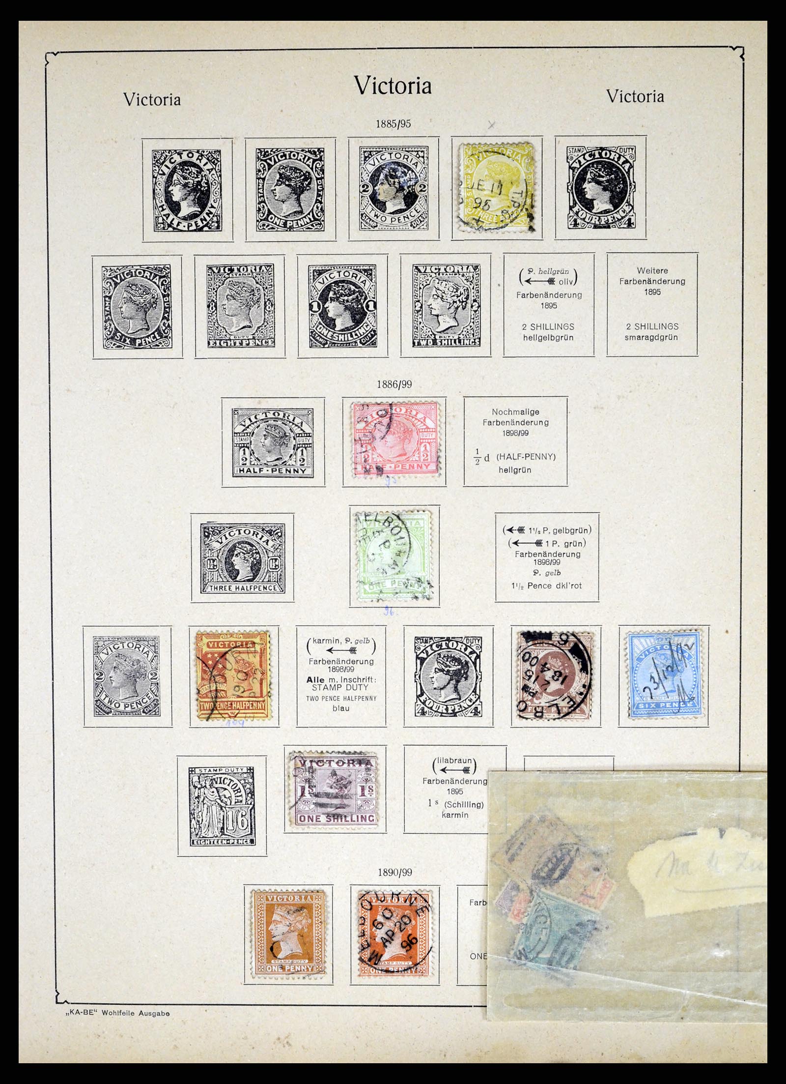 37366 002 - Postzegelverzameling 37366 Engelse koloniën 1858-1990.