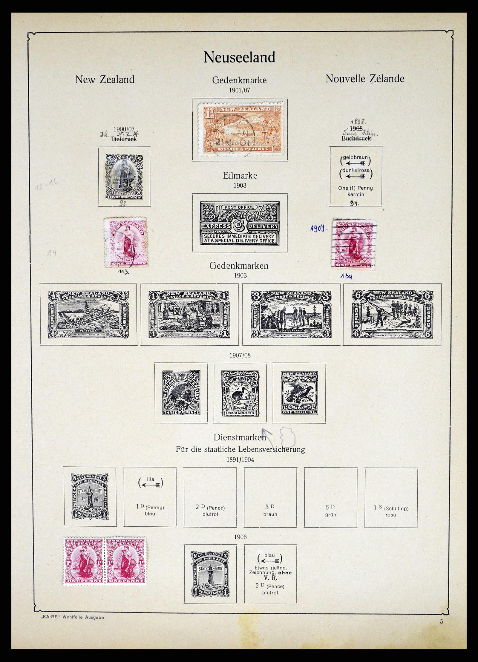37366 007 - Postzegelverzameling 37366 Engelse koloniën 1858-1990.