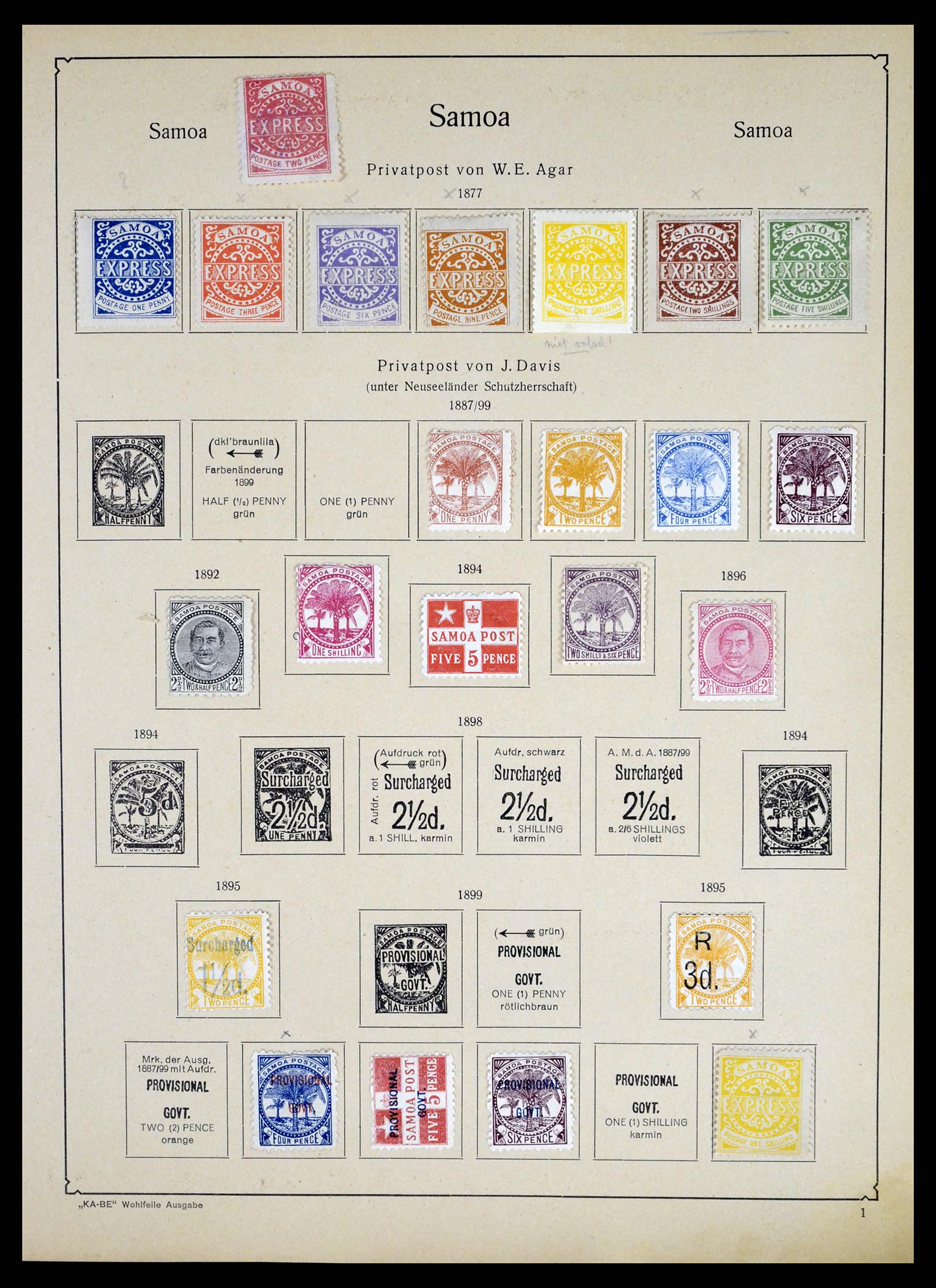 37366 008 - Postzegelverzameling 37366 Engelse koloniën 1858-1990.