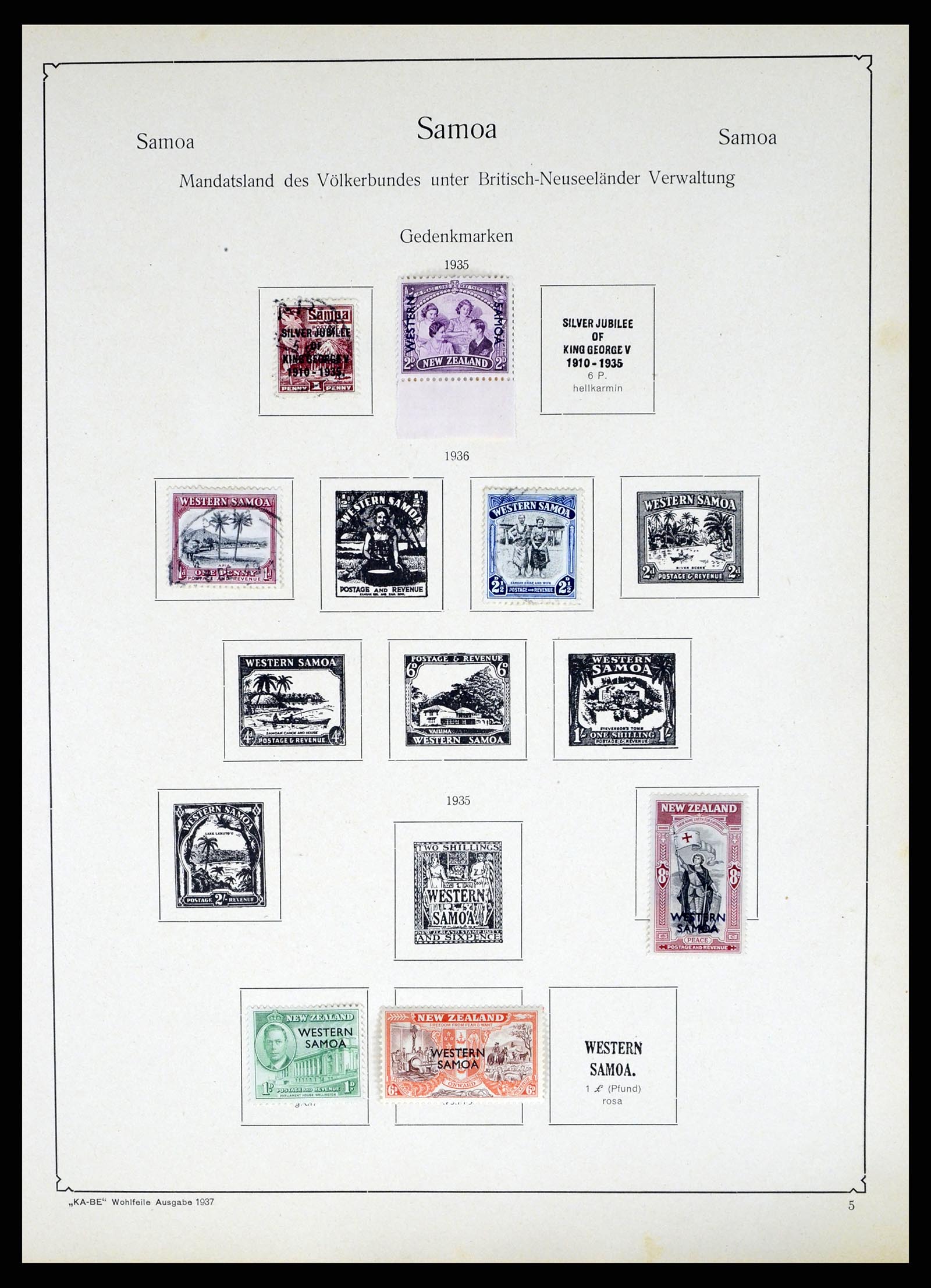 37366 009 - Postzegelverzameling 37366 Engelse koloniën 1858-1990.