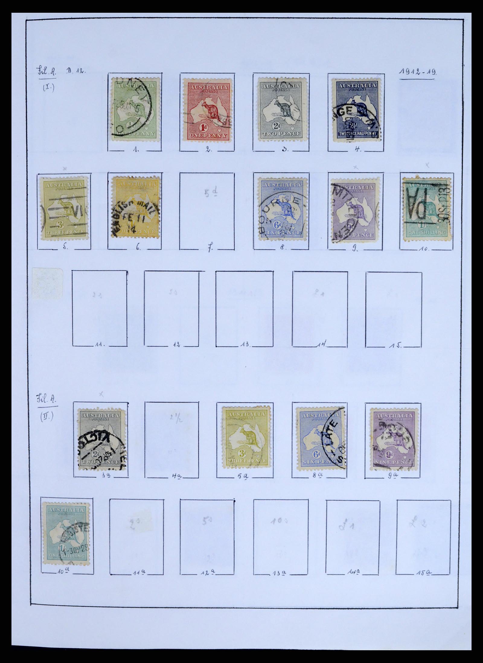 37366 010 - Postzegelverzameling 37366 Engelse koloniën 1858-1990.