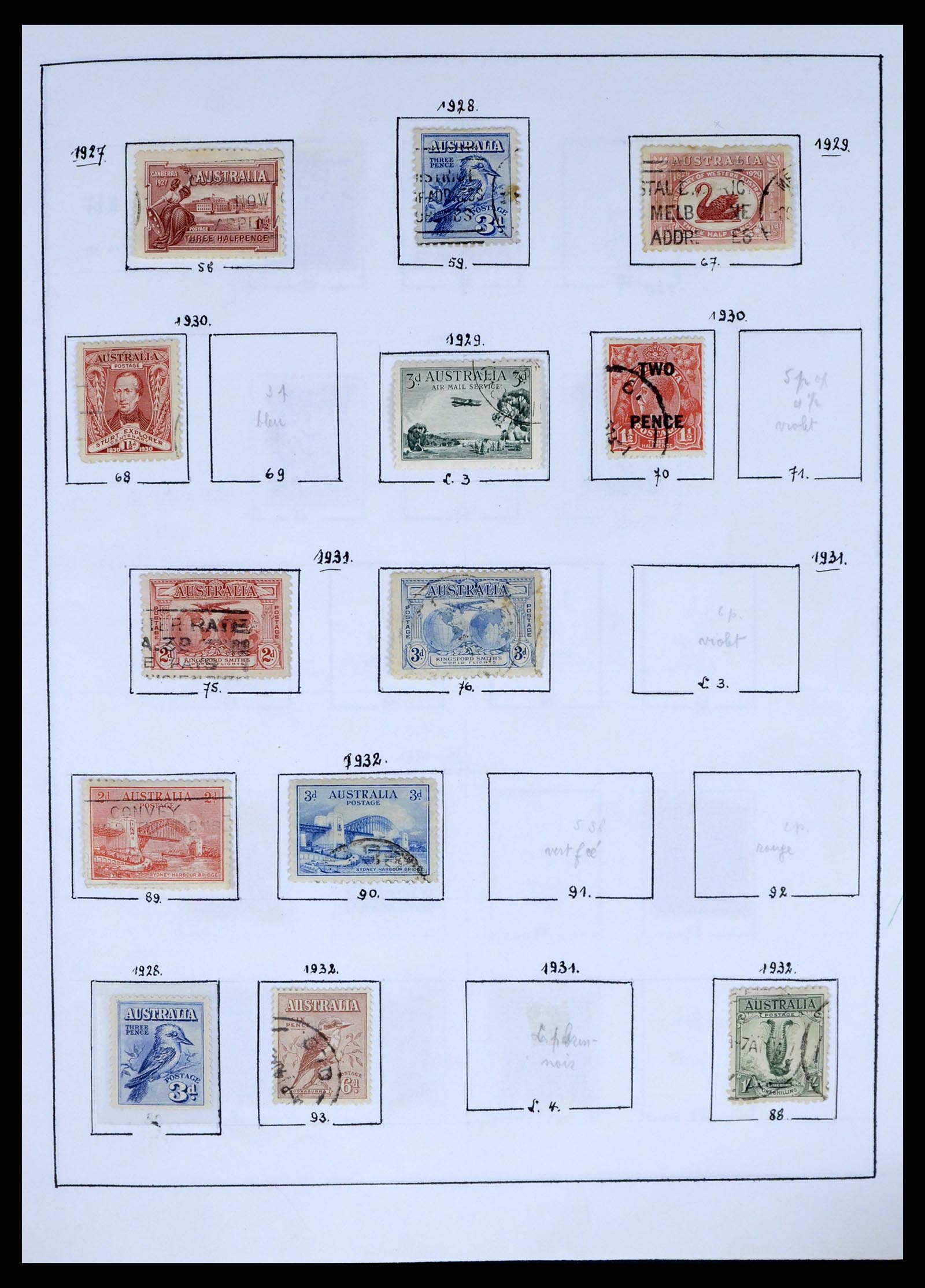 37366 014 - Postzegelverzameling 37366 Engelse koloniën 1858-1990.