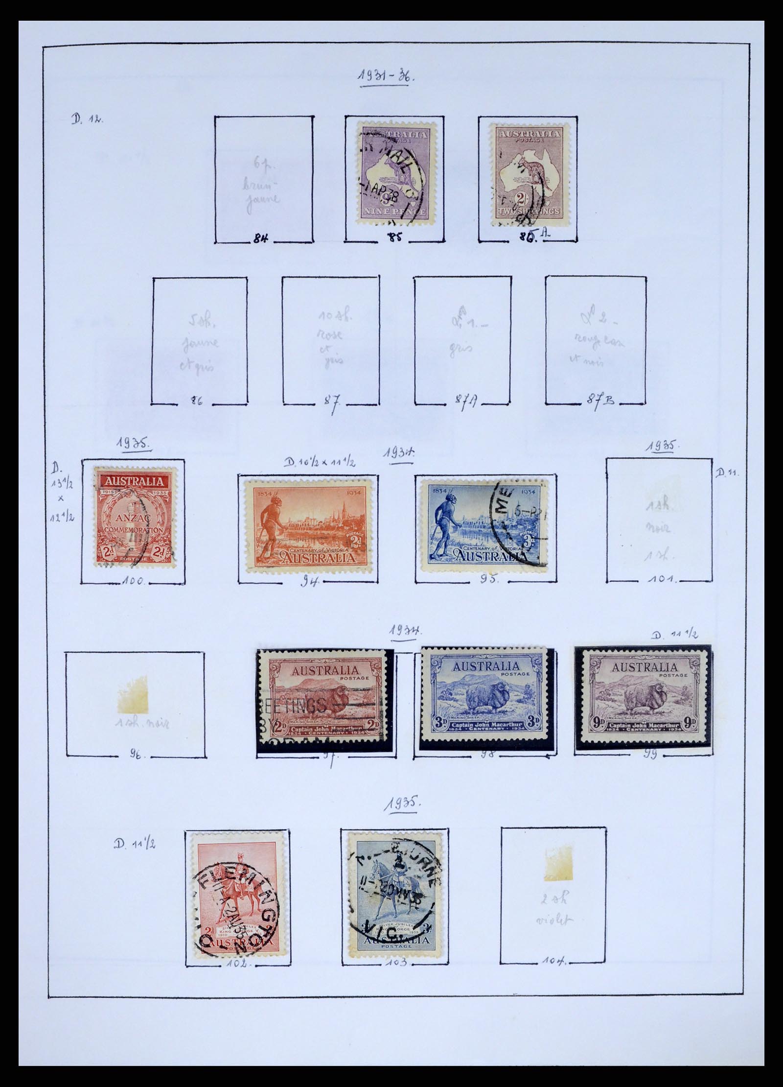 37366 016 - Postzegelverzameling 37366 Engelse koloniën 1858-1990.