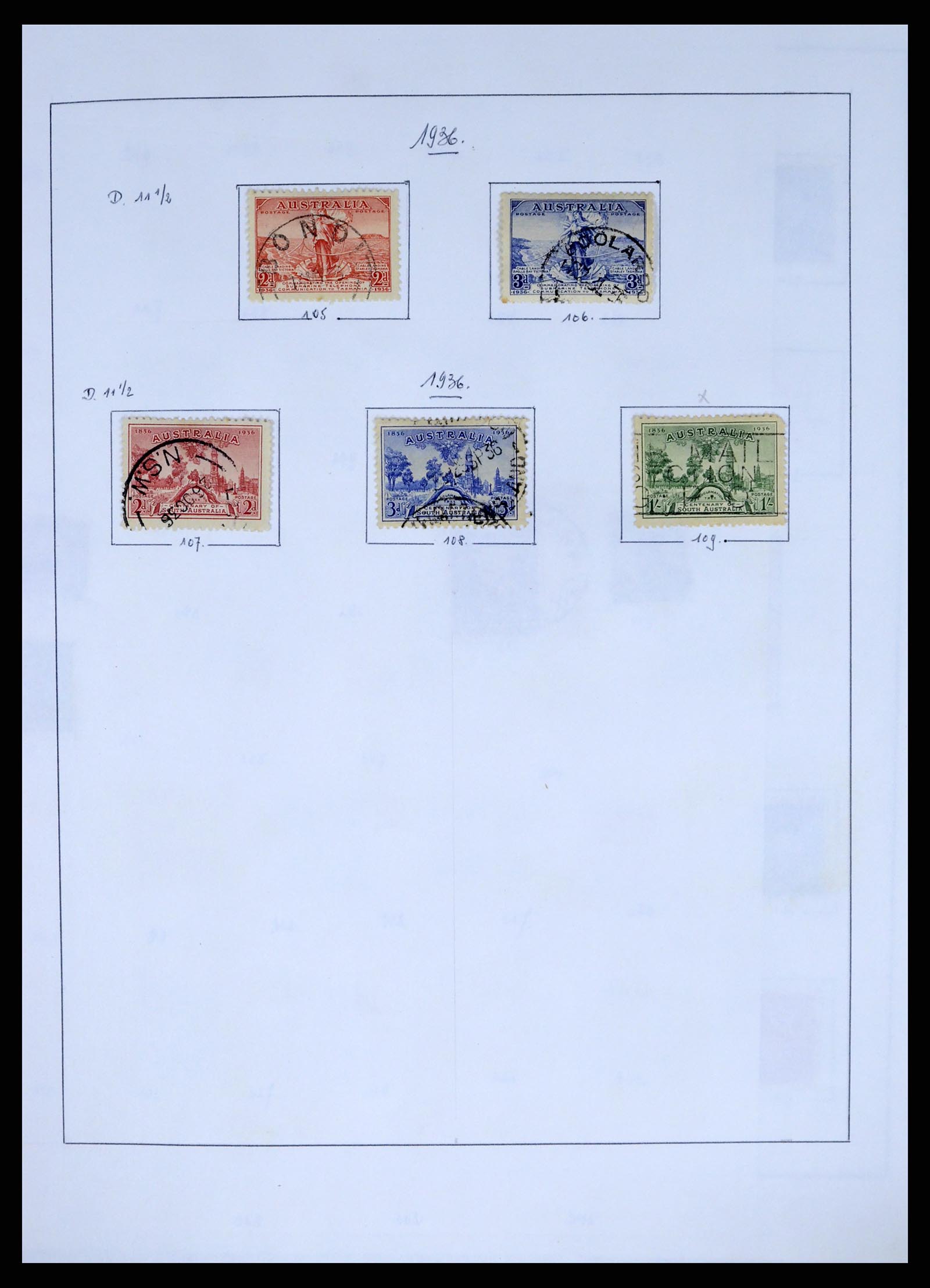 37366 017 - Postzegelverzameling 37366 Engelse koloniën 1858-1990.